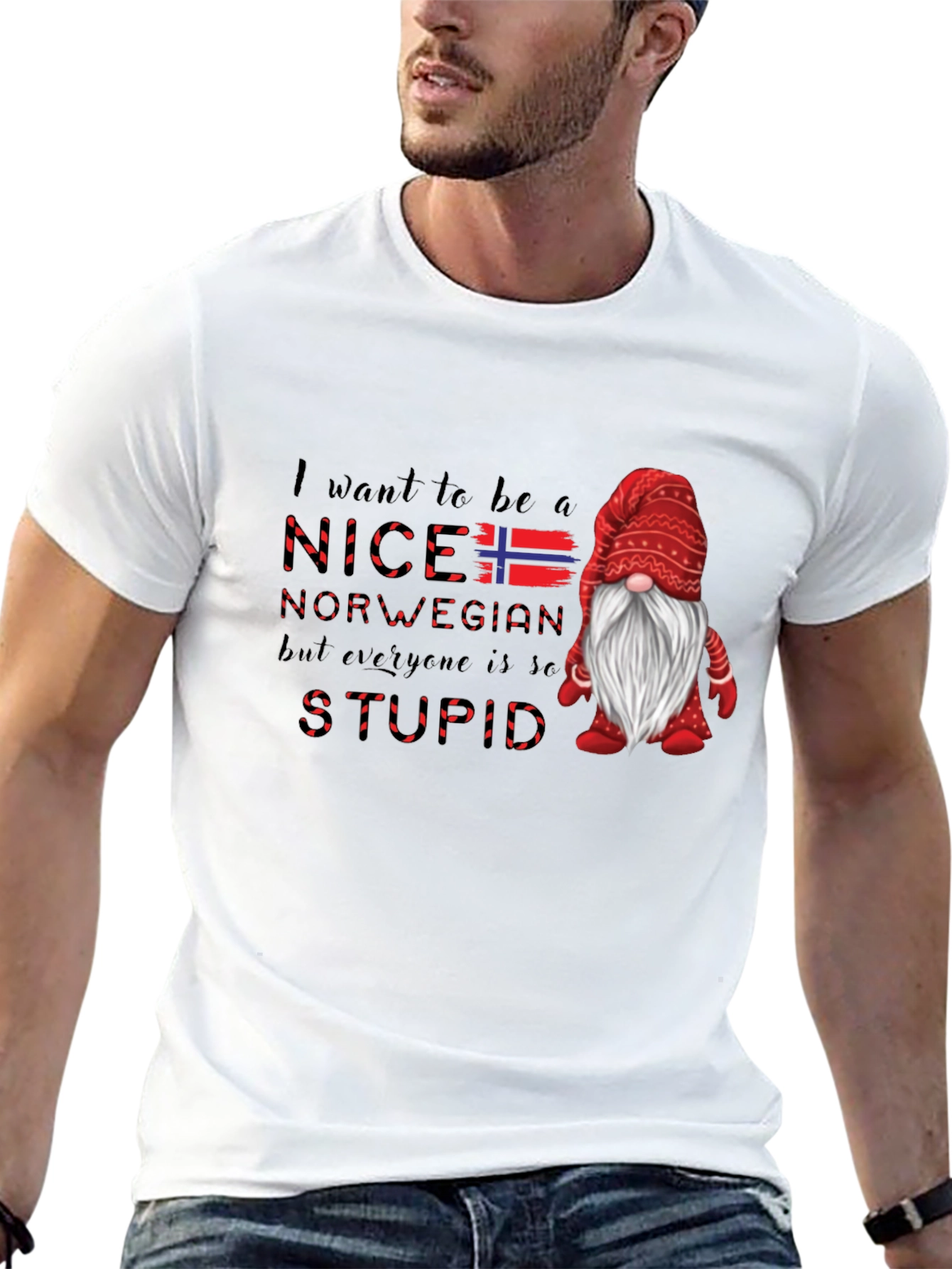 Nice Norwegian Gnome T-Shirt
