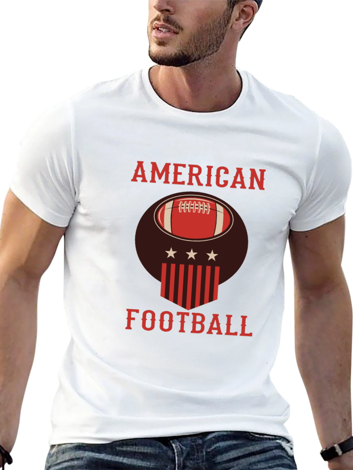 American Football Graphic Tee