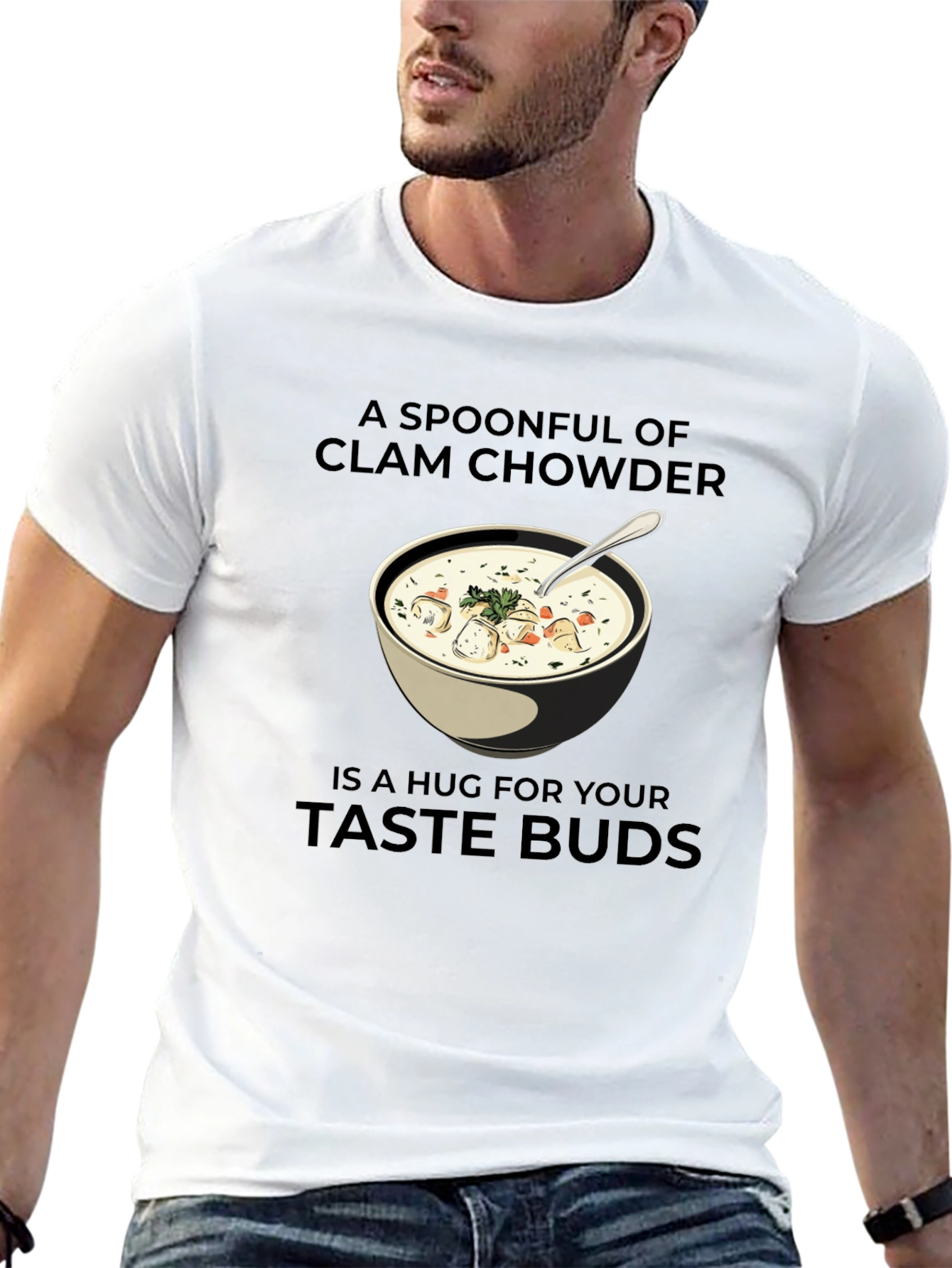 Clam Chowder T-Shirt: A Spoonful of Comfort Food