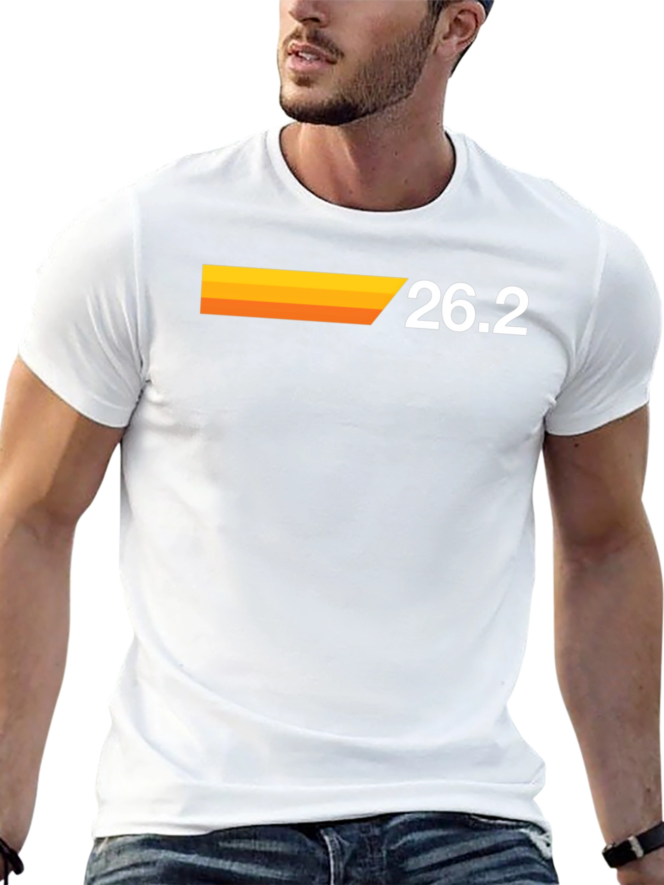 26.2 Marathon Runner Black T-Shirt