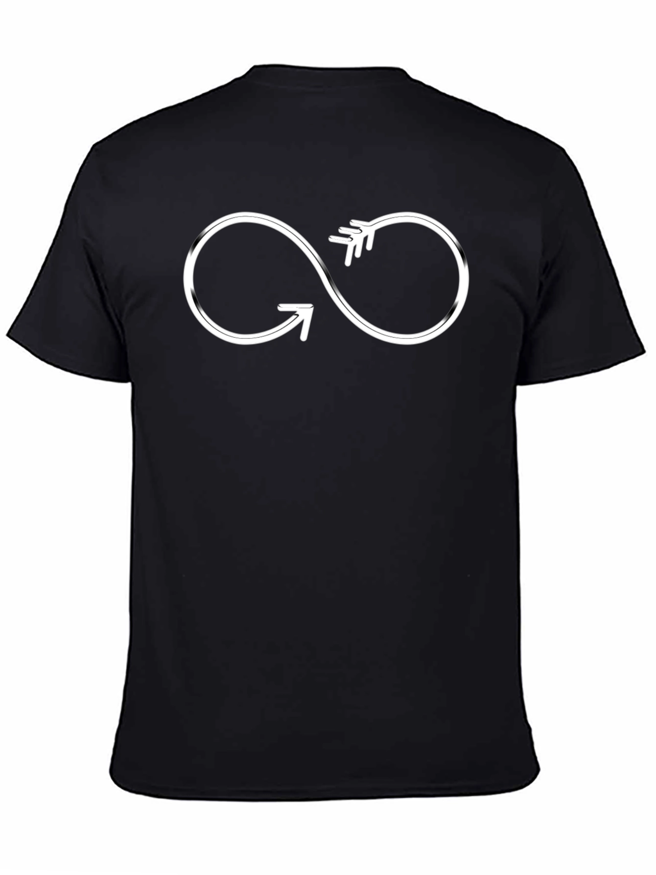 Infinity Arrow T-Shirt - Unique Symbol Design