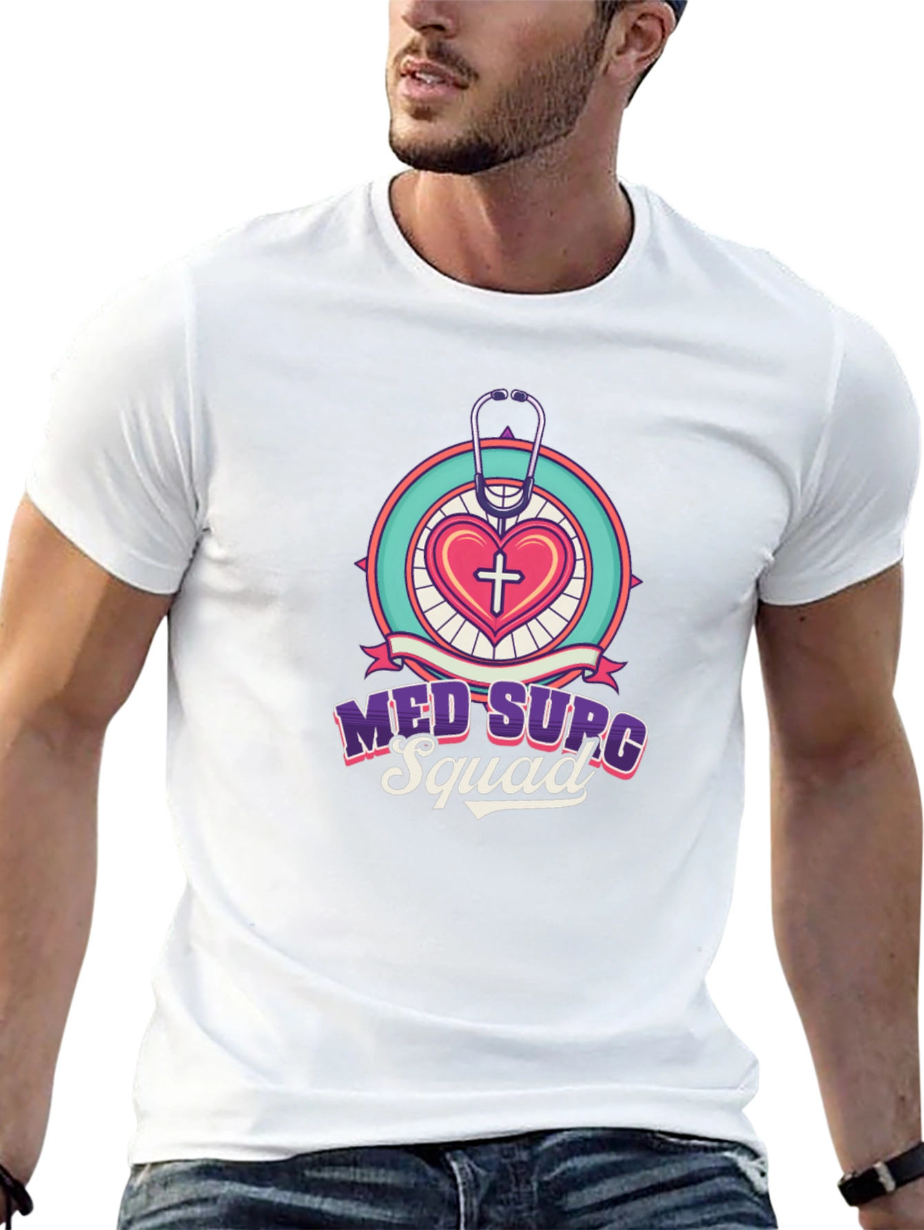 Med Surg Squad Black T-Shirt