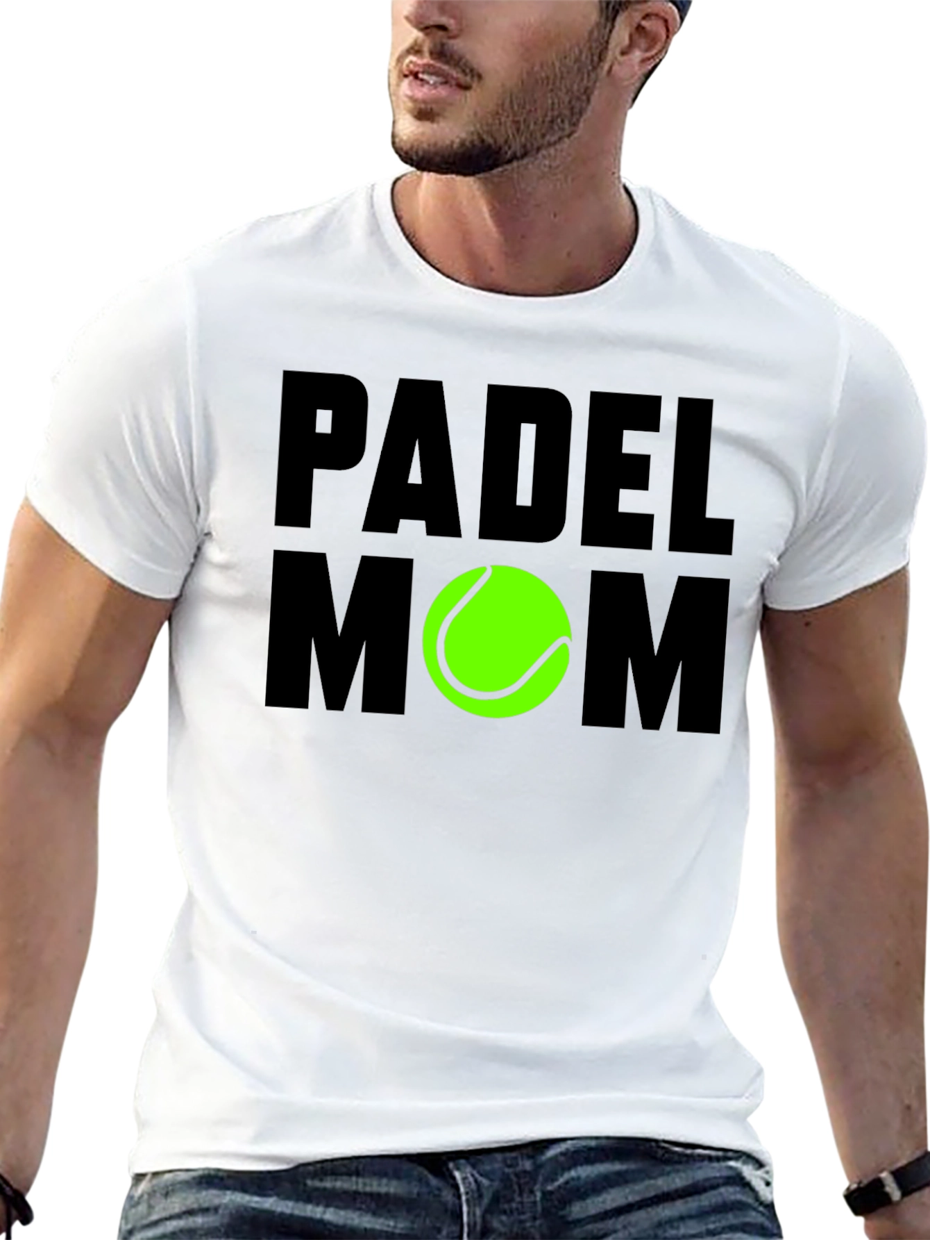 Padel Mom T-Shirt - Tennis Ball Graphic Tee