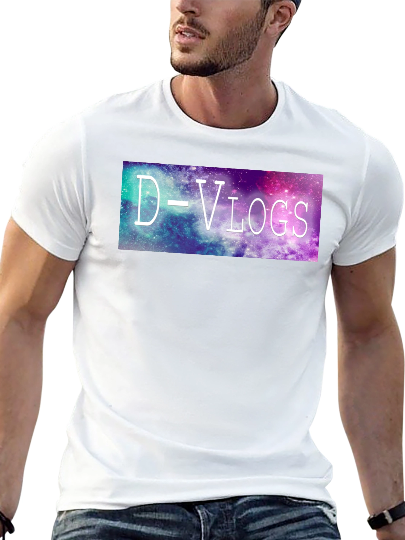 D-Vlogs Galaxy T-Shirt - Stylish Graphic Tee