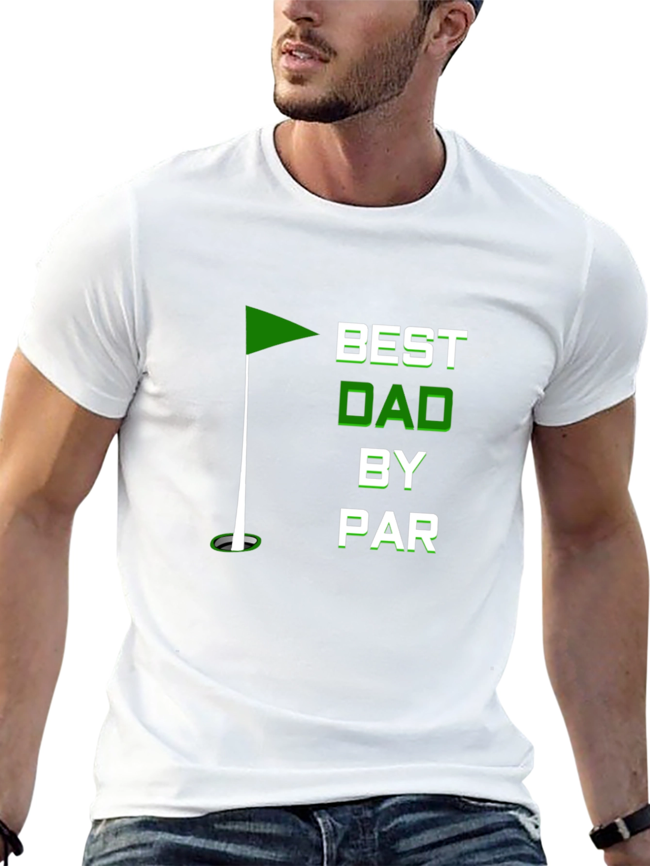 Best Dad by Par Golf T-Shirt
