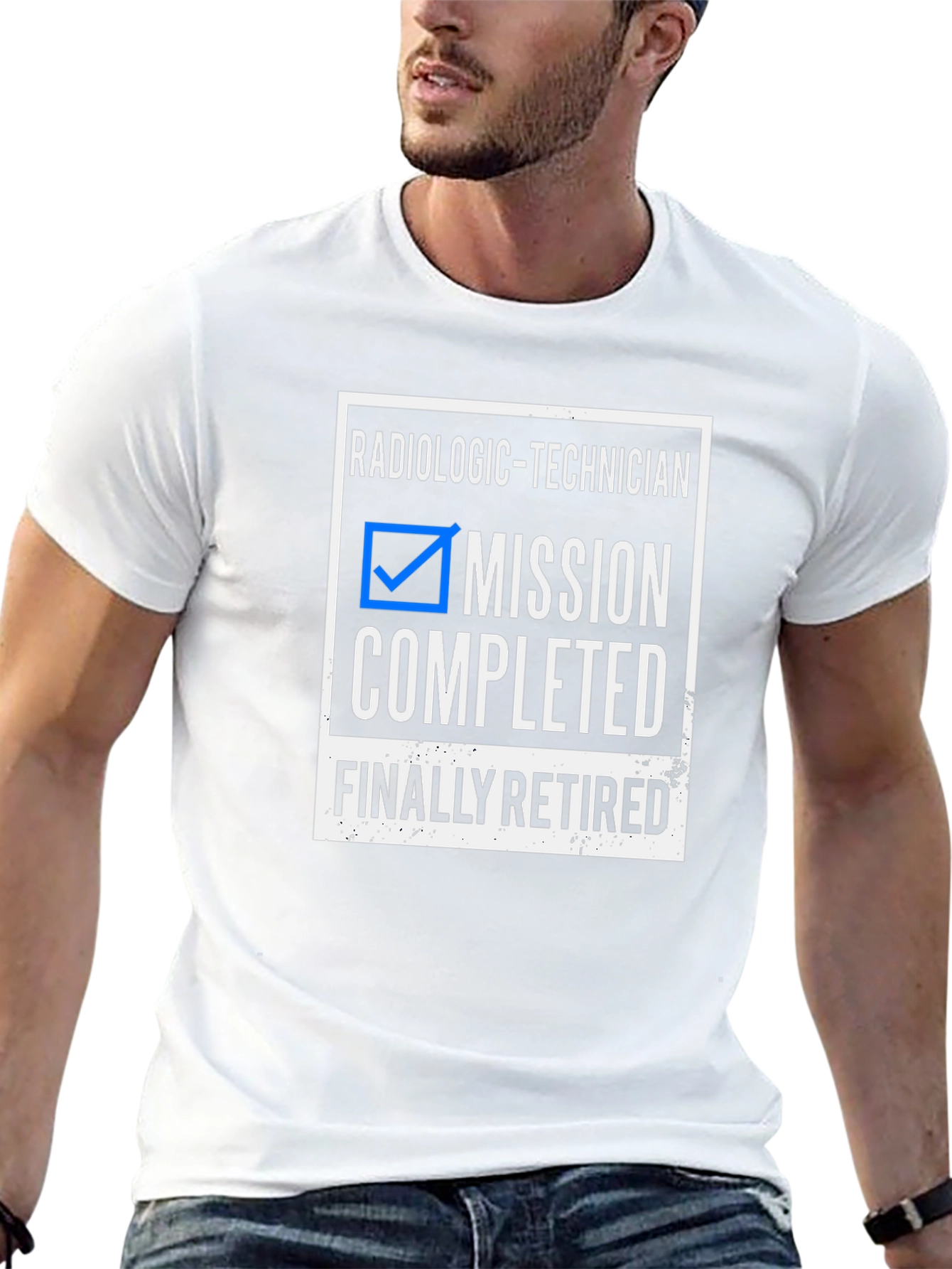 Radiologic Technician Retirement T-Shirt Mission Completed