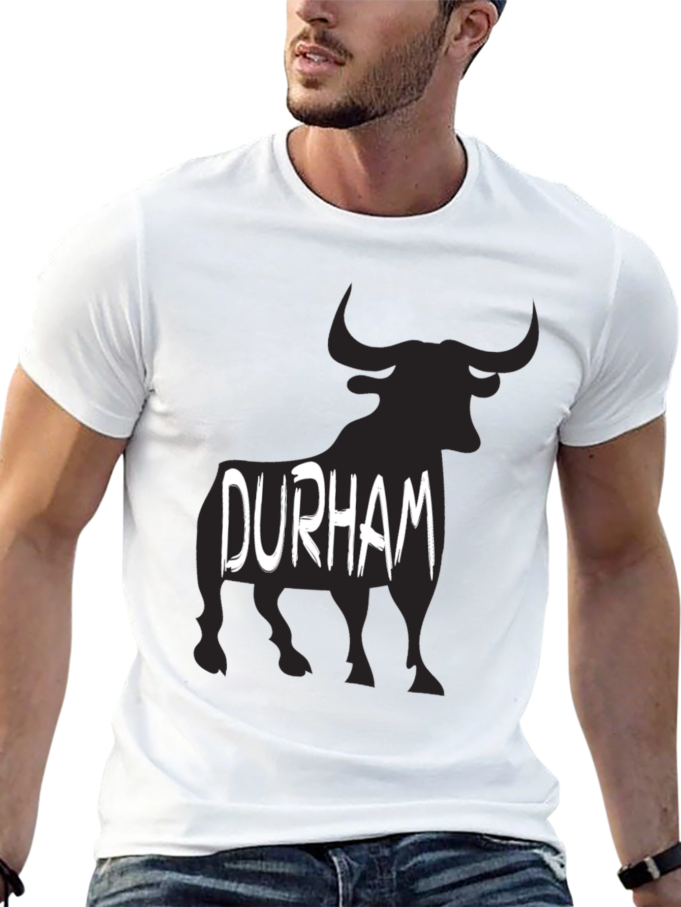 Durham Bull T-Shirt - Black Graphic Tee