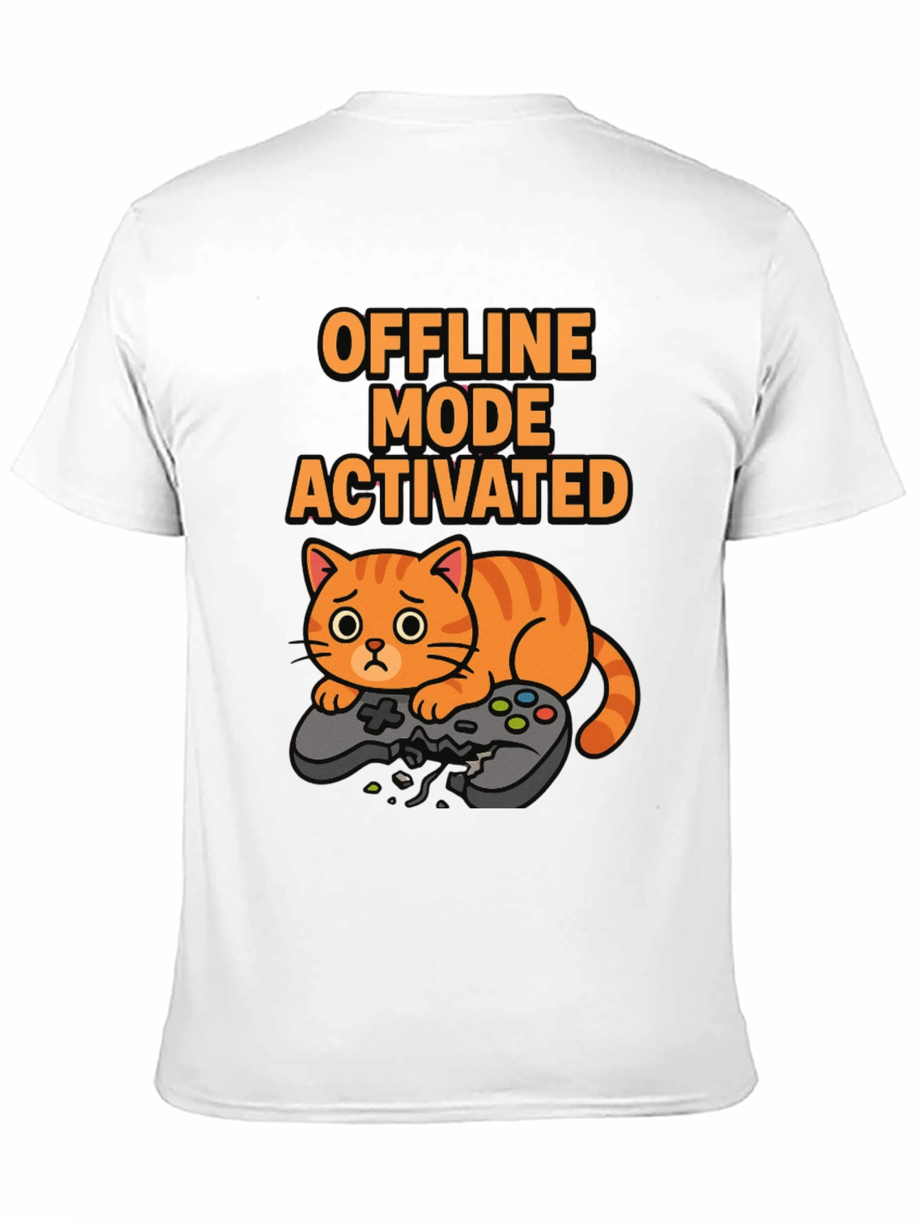 Offline Mode Activated Cat T-Shirt