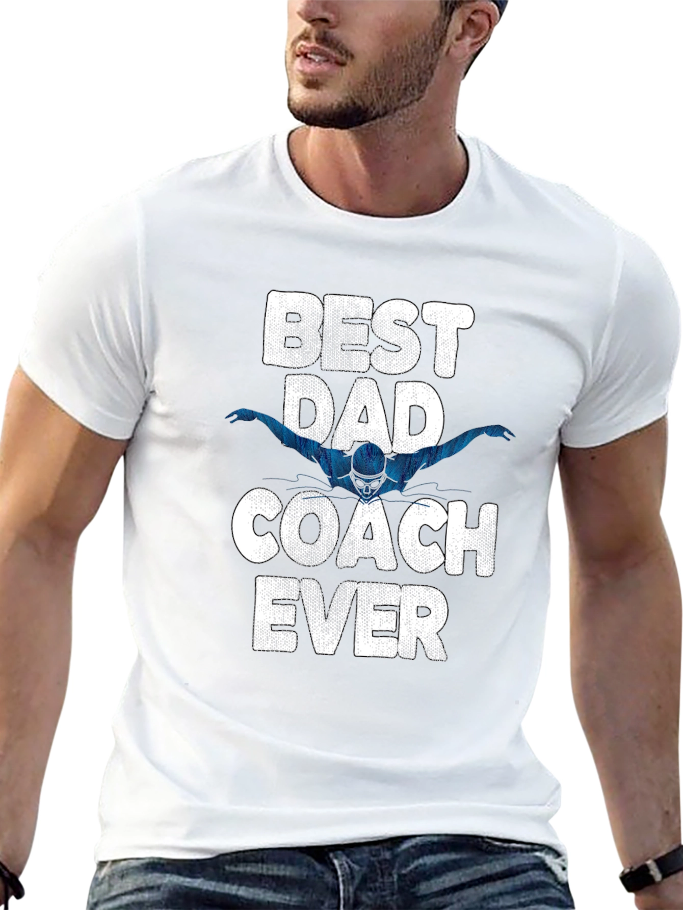 Best Dad Coach Ever T-Shirt