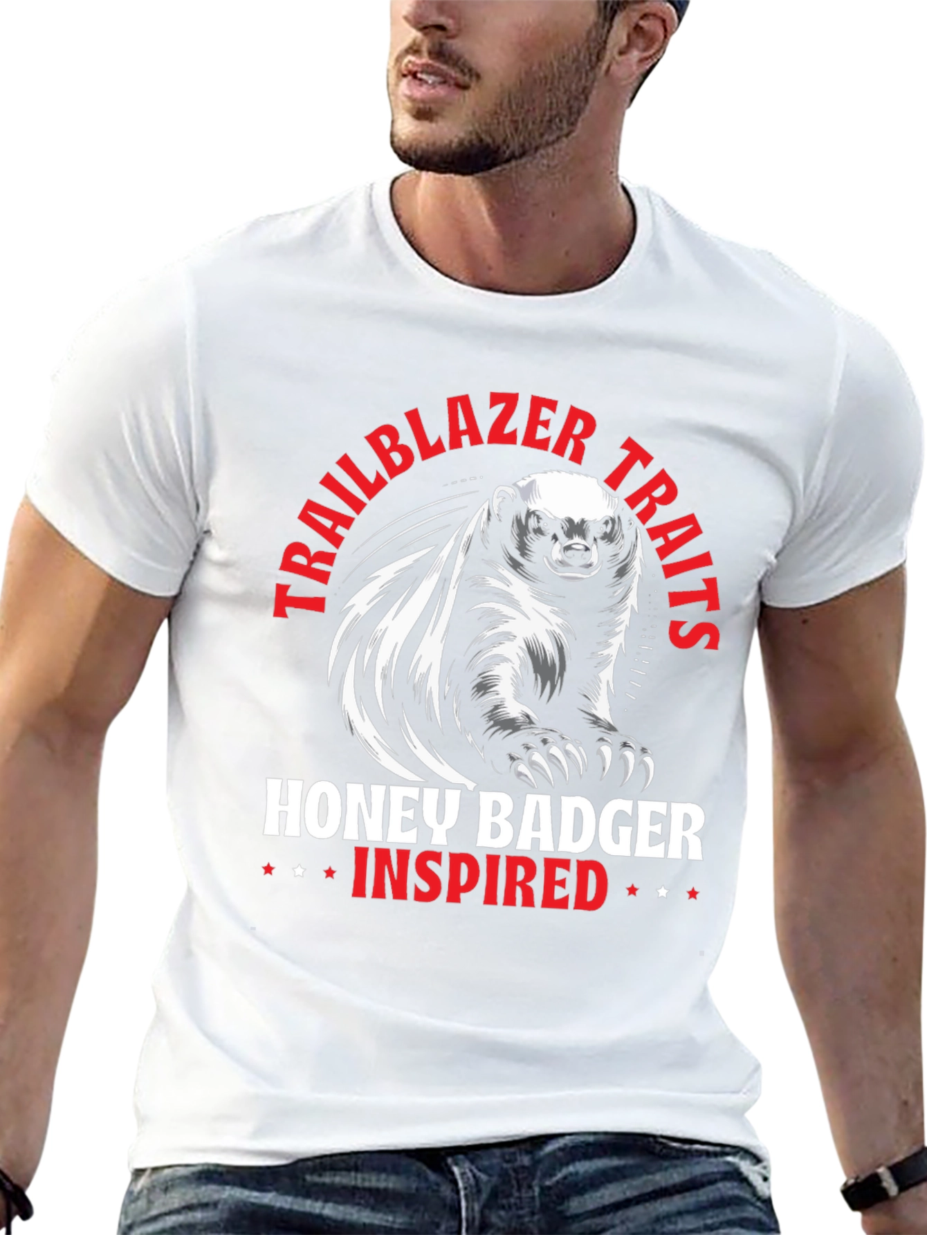 Honey Badger Inspired T-Shirt - Trailblazer Traits