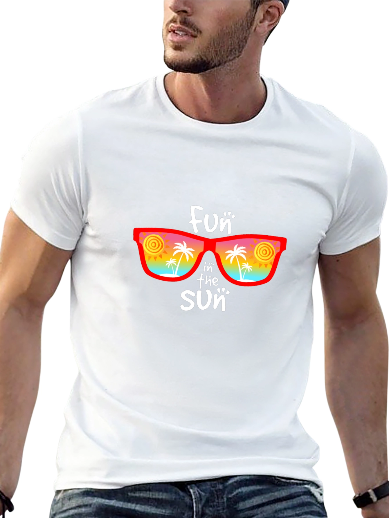 Fun in the Sun Graphic Tee - Black