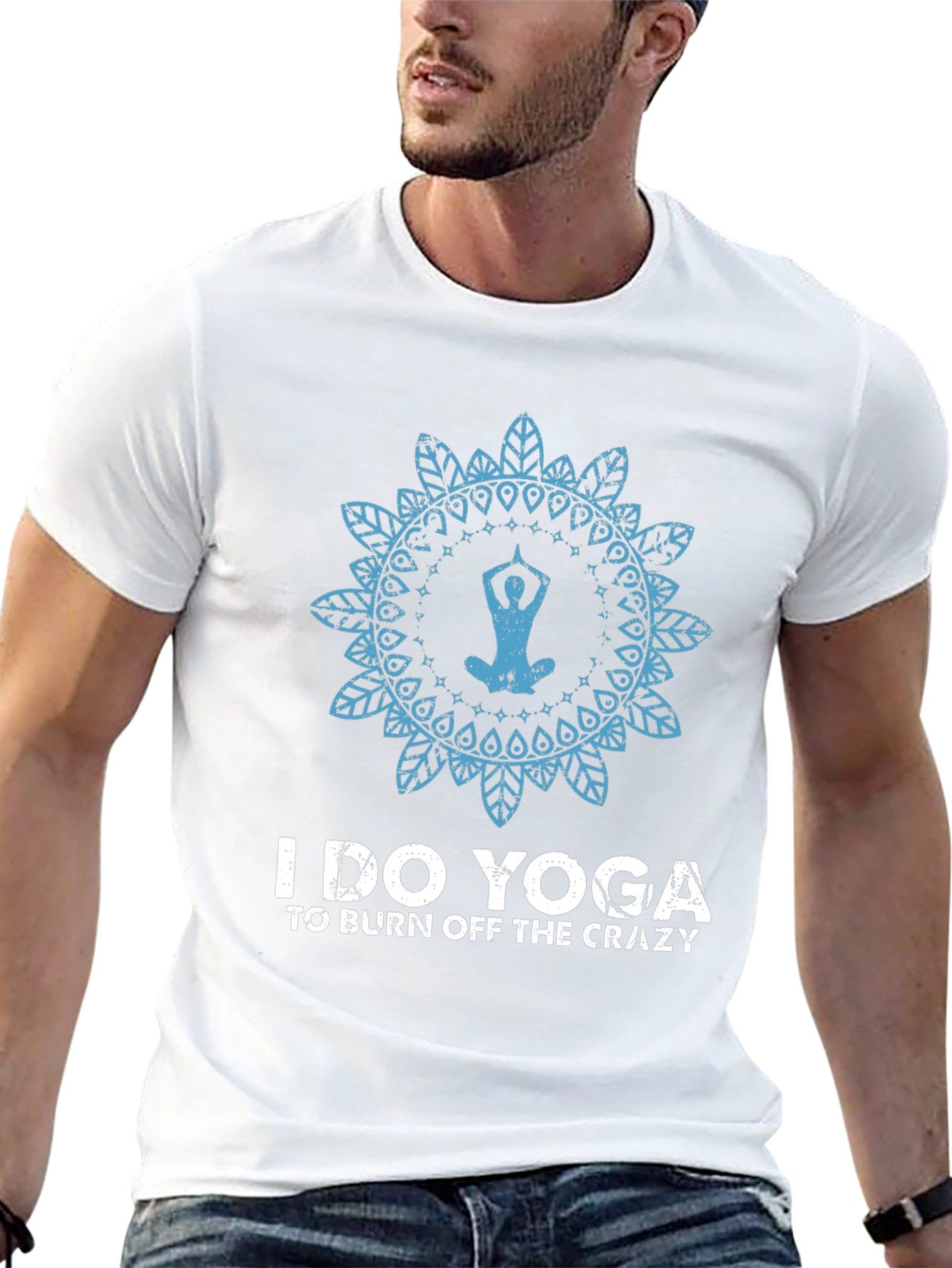 Yoga Mandala T-Shirt: Burn Off The Crazy