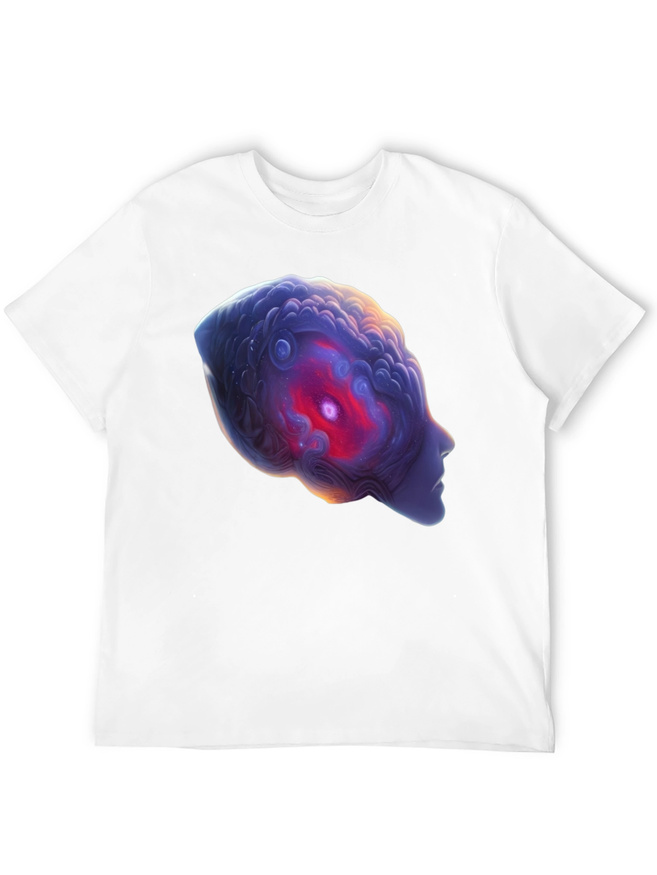 Abstract Mindscape T-Shirt - Cosmic Brain