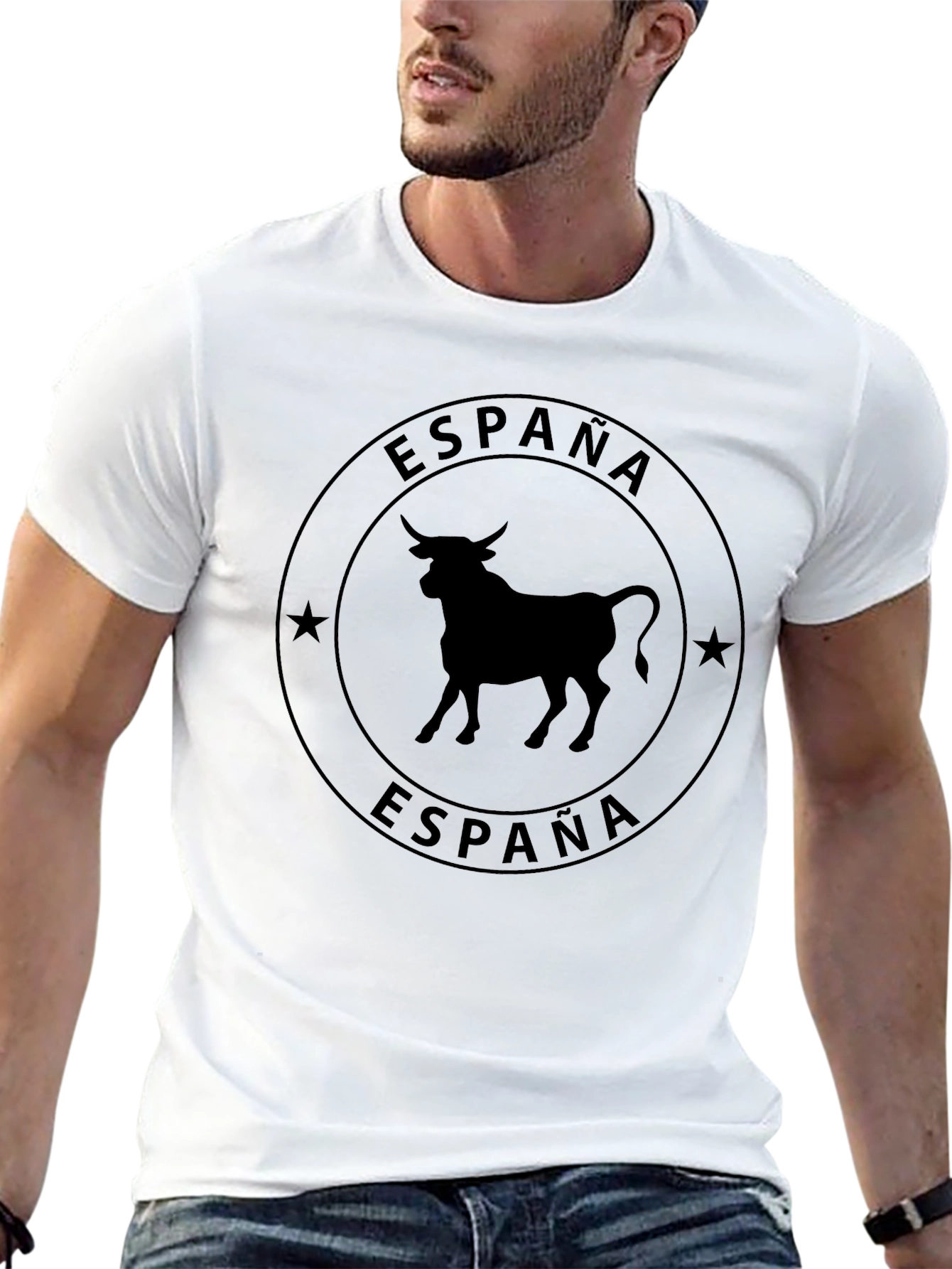 España Bull T-Shirt - Classic Black
