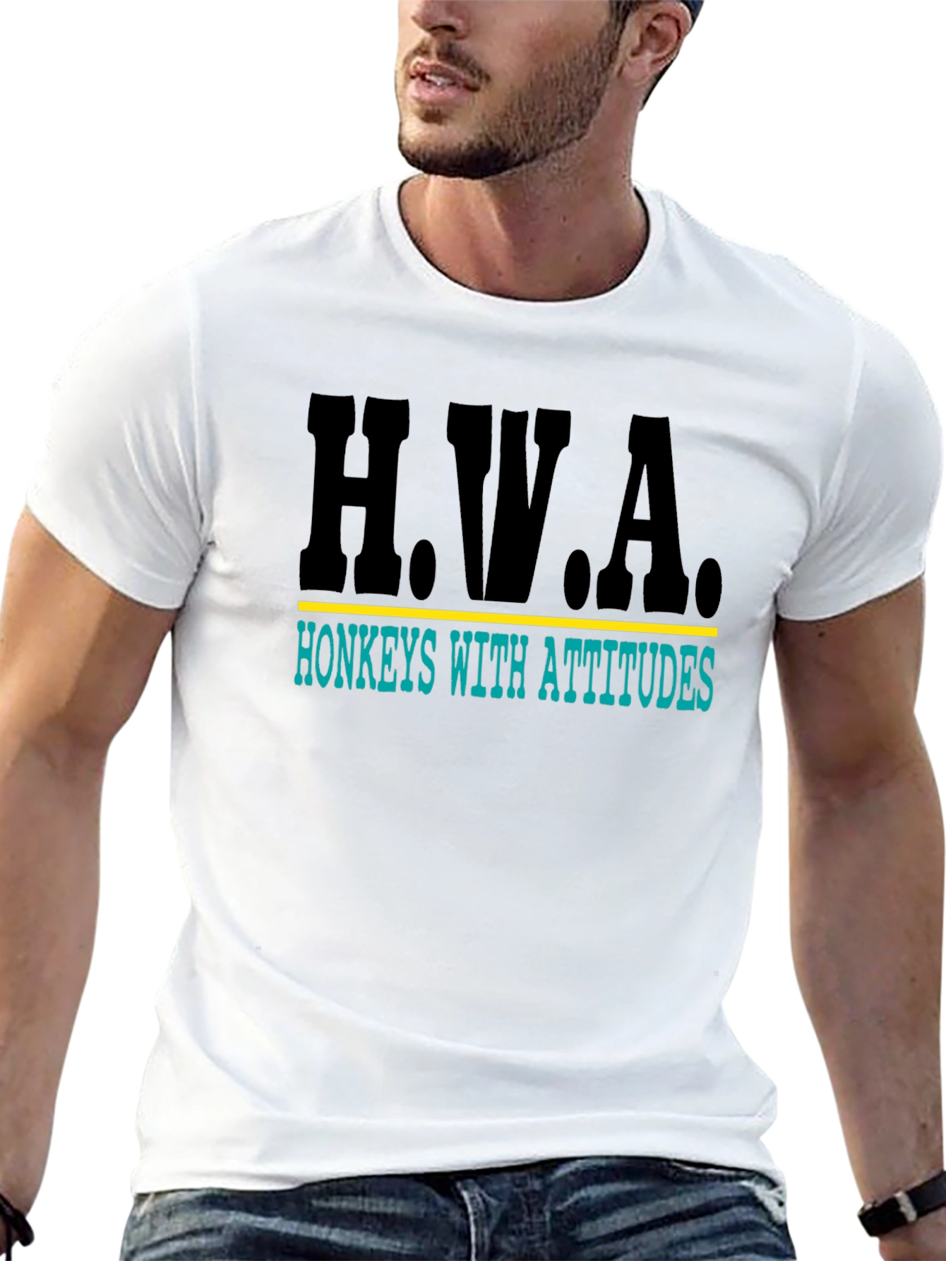 H.W.A. Honkeys With Attitudes Graphic Tee