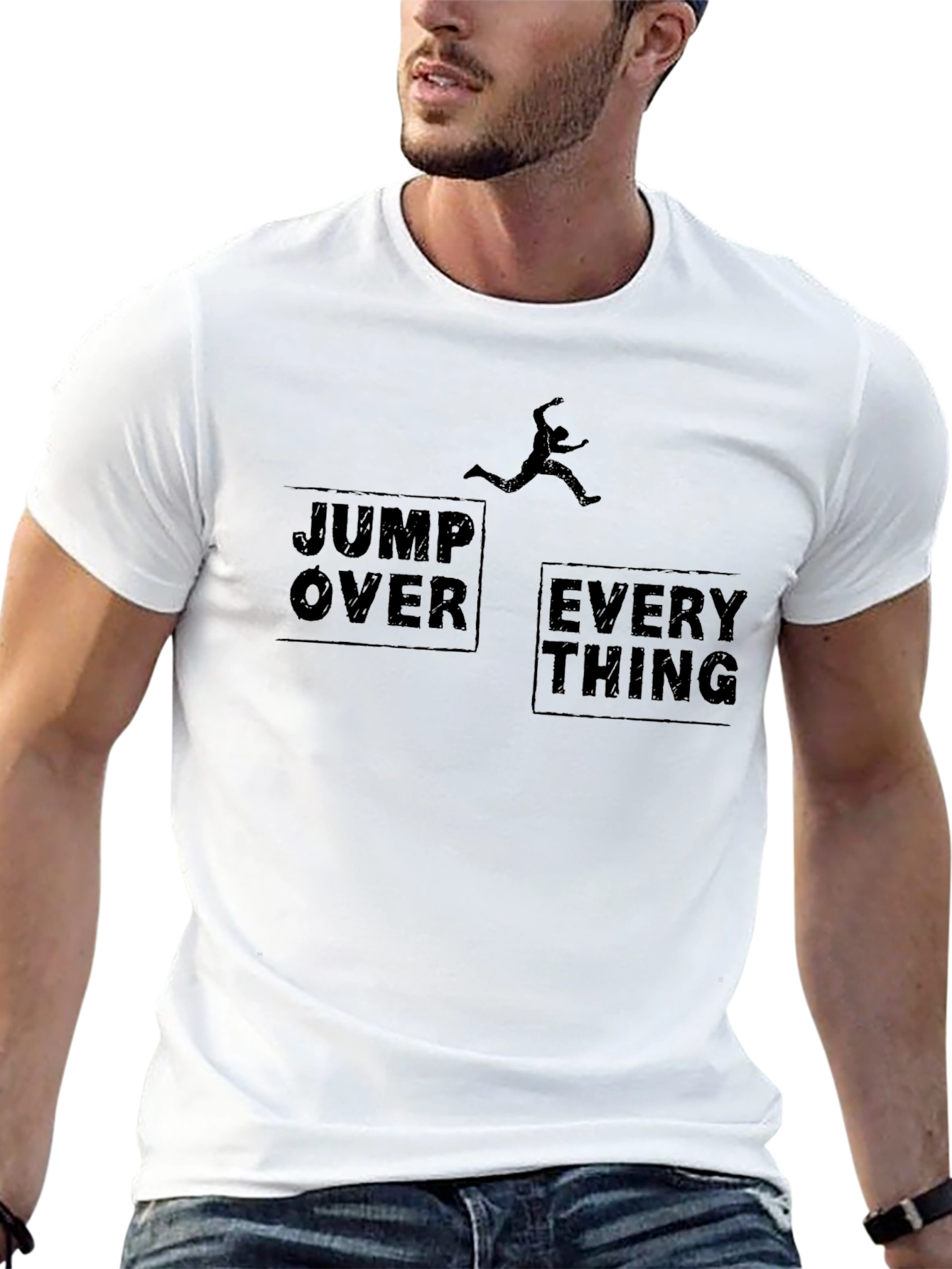 Jump Over Everything Graphic Tee - Mens
