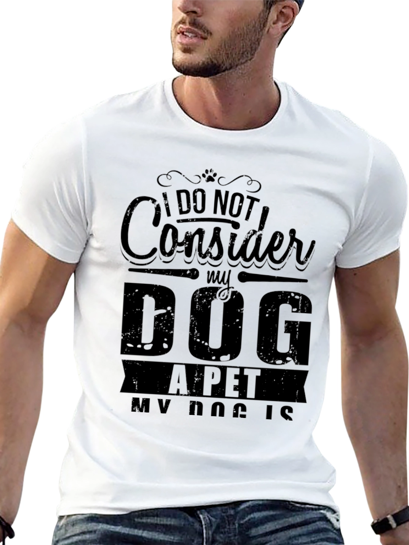 Dog Lover T-Shirt - My Dog Is Family