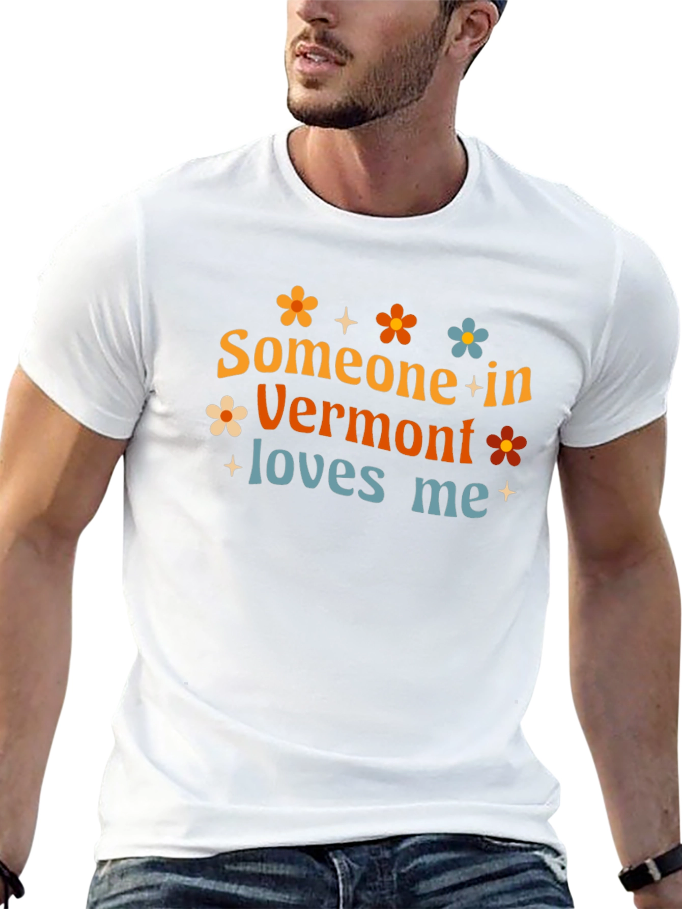 Vermont Love Retro T-Shirt