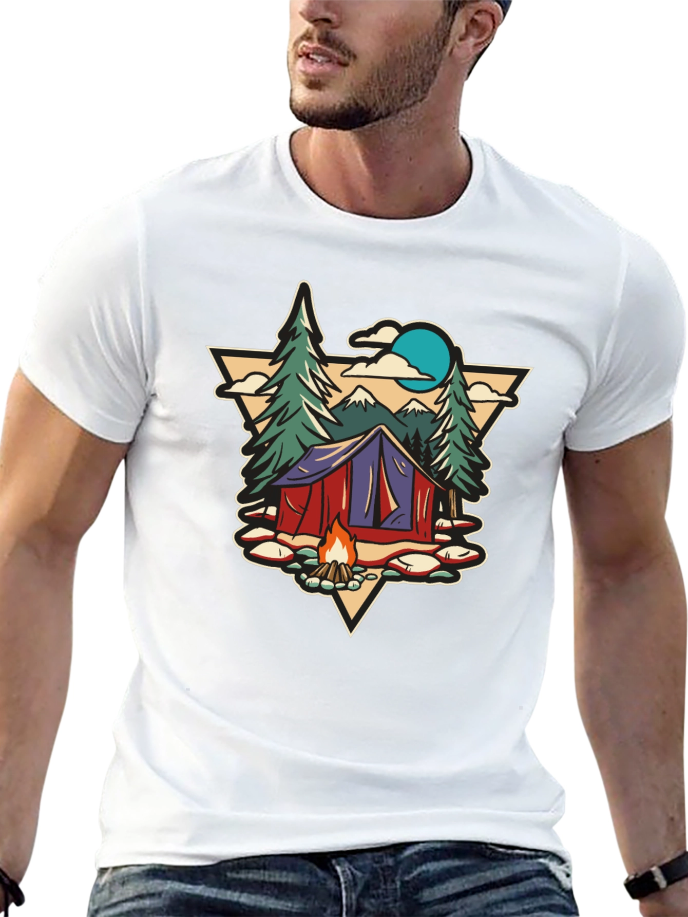 Camping Adventure Graphic Tee
