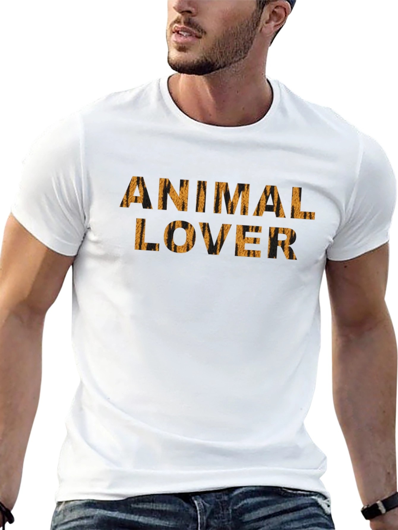 Animal Lover Graphic Tee - Black T-Shirt