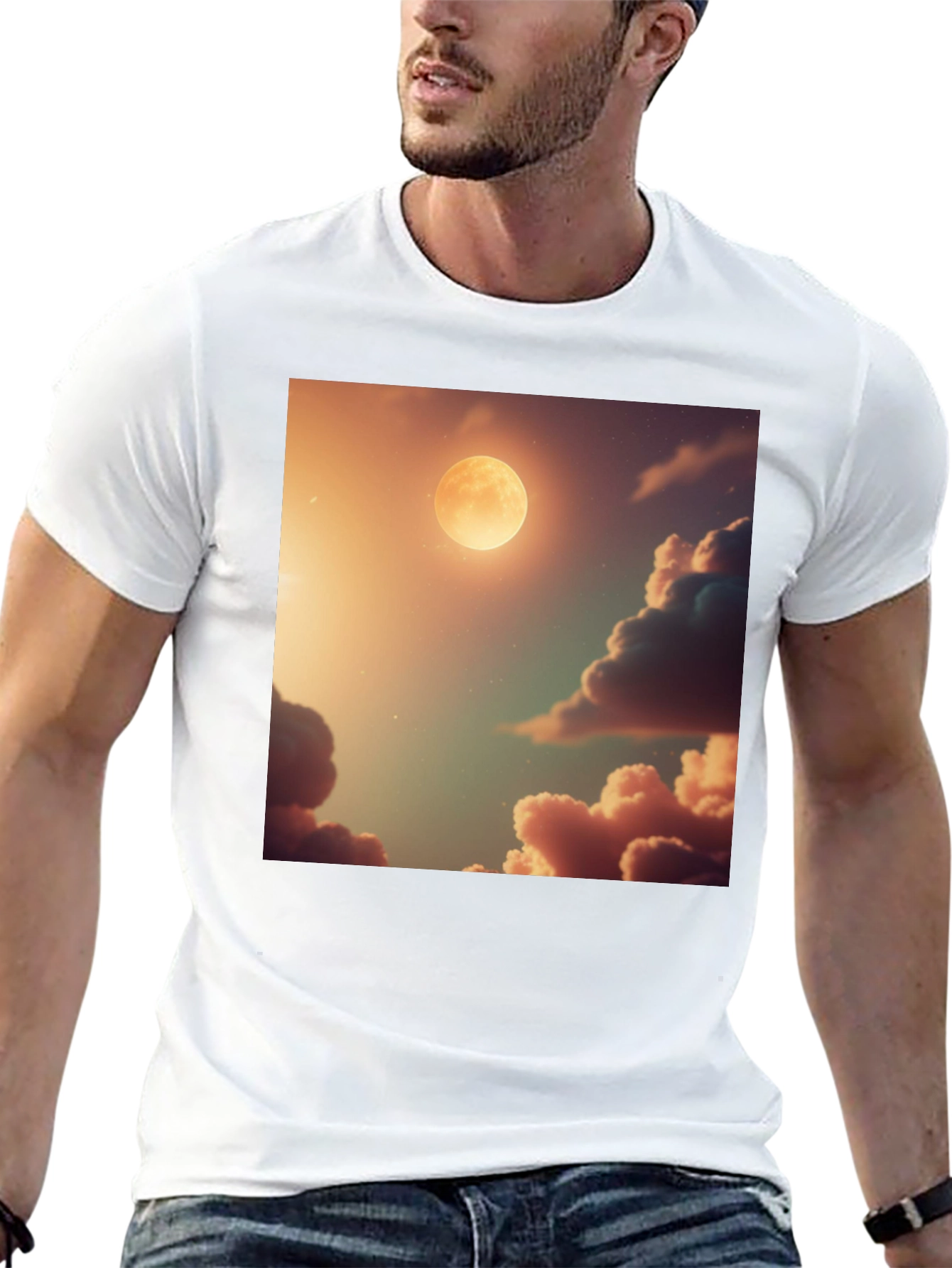 Moonlit Dreams Tee - Celestial Comfort