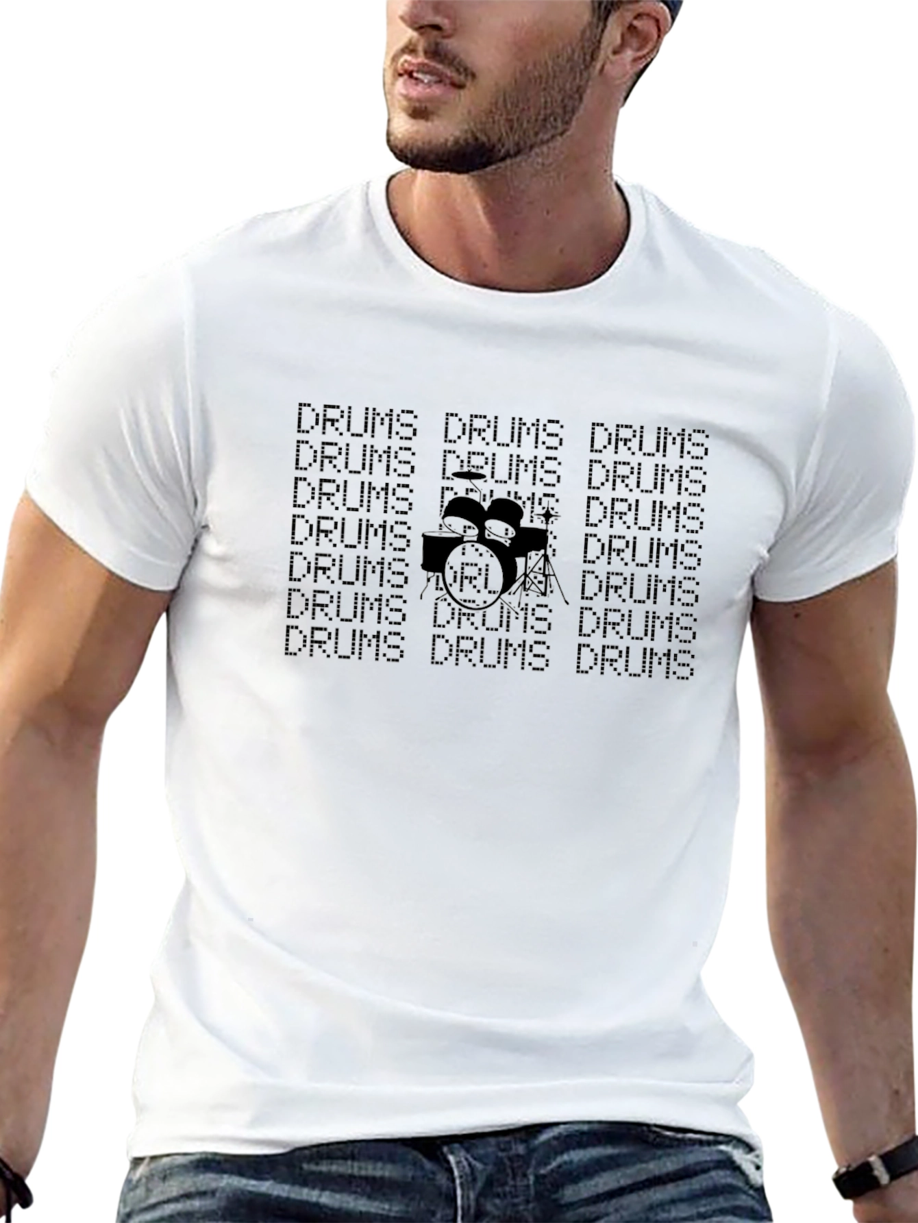 Drums Graphic T-Shirt