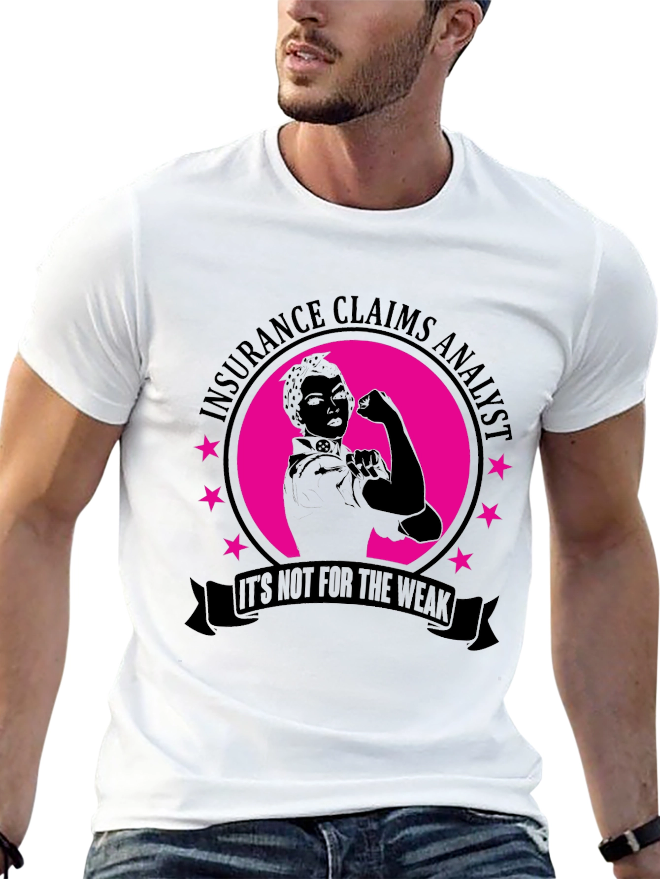 Insurance Claims Analyst T-Shirt - Strong Women Gift