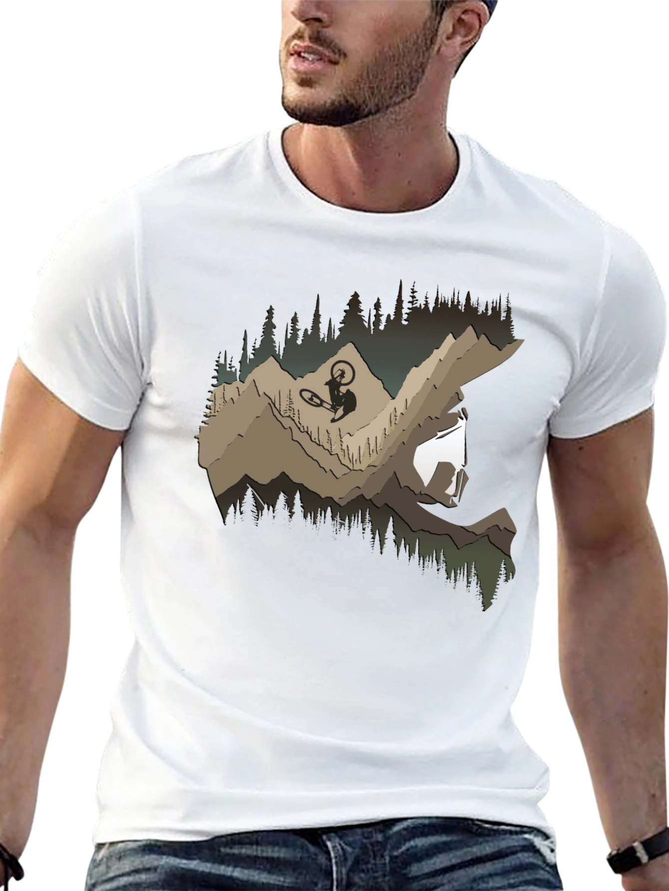 Mountain Biker Adventure T-Shirt
