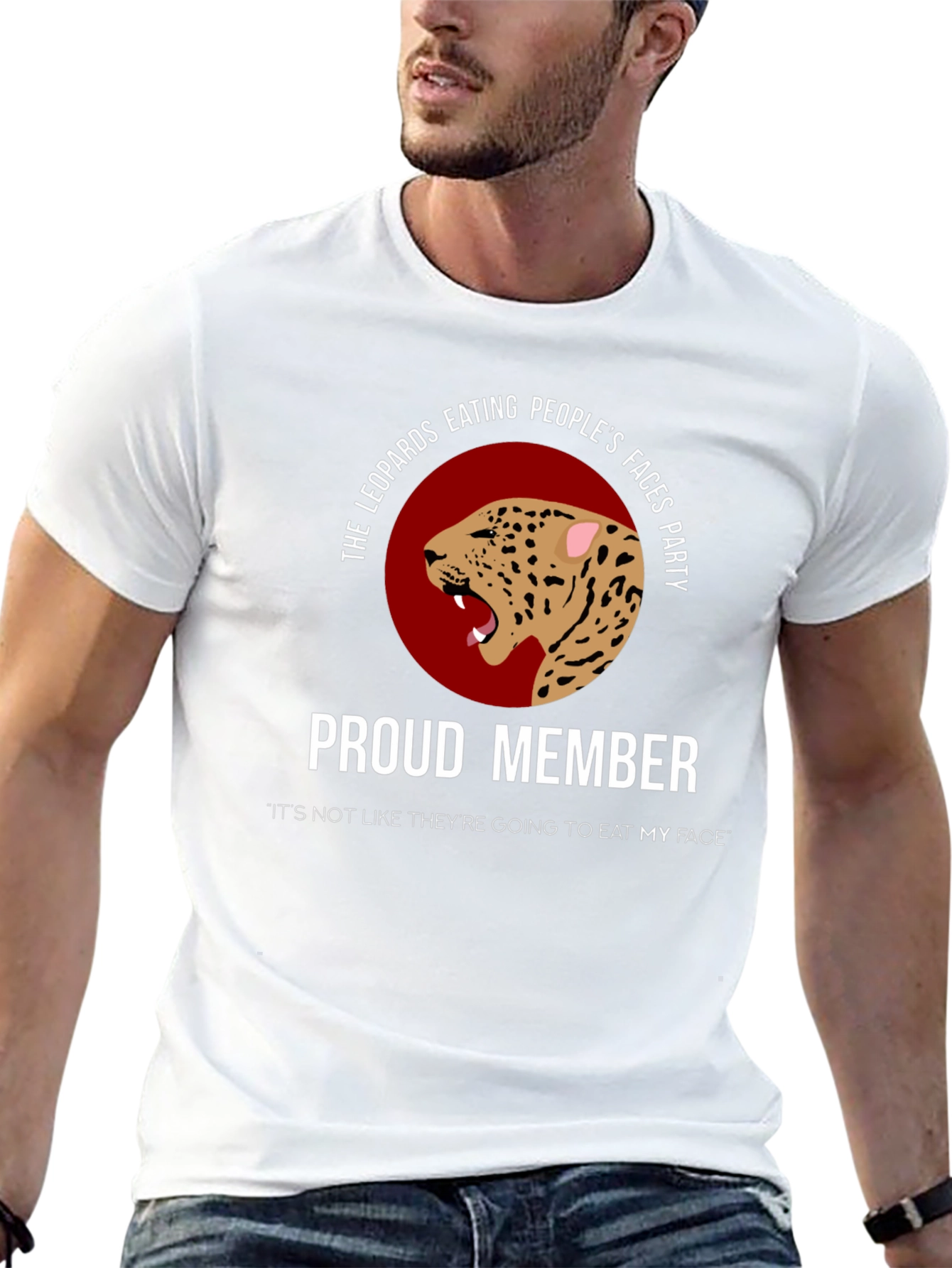 Leopards Eating Faces Party T-Shirt