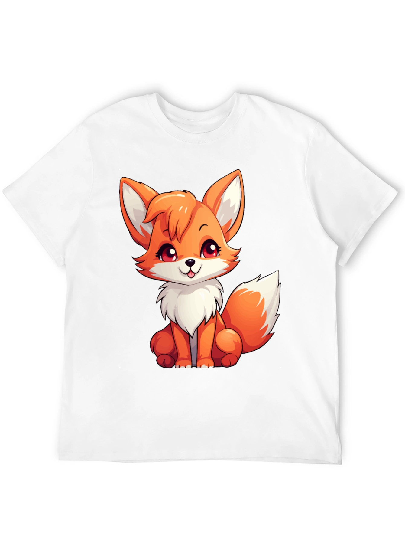 Cute Fox Graphic Tee - Fun & Stylish Shirt