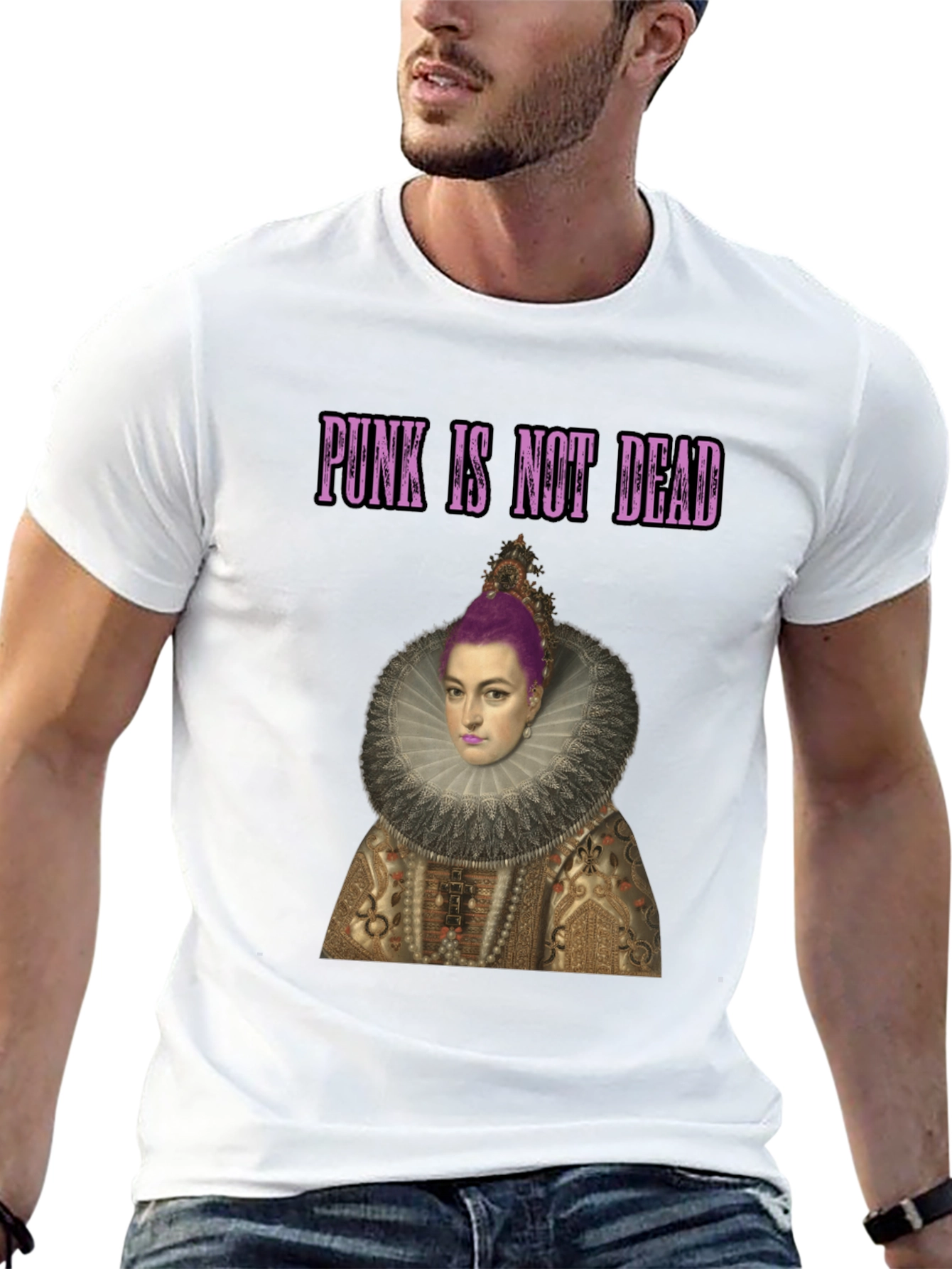 Punk Renaissance T-Shirt - Stylish Graphic Tee