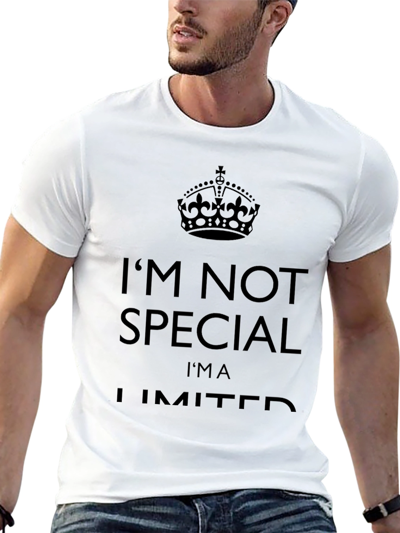 Im Not Special Im Limited Black T-Shirt