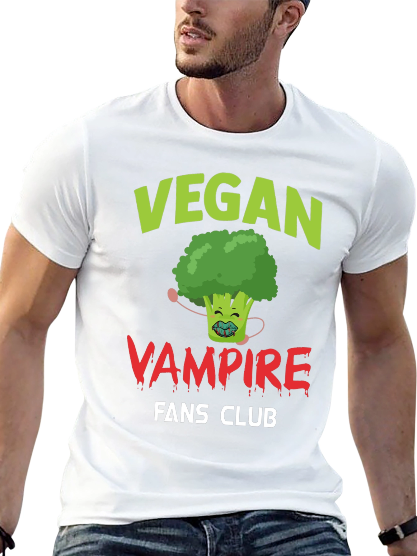 Vegan Vampire Fans Club Graphic Tee