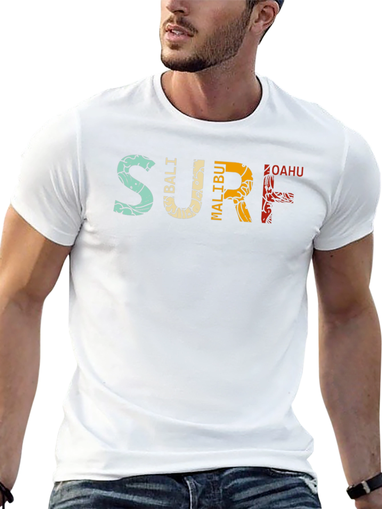 Surf Destinations Graphic T-Shirt