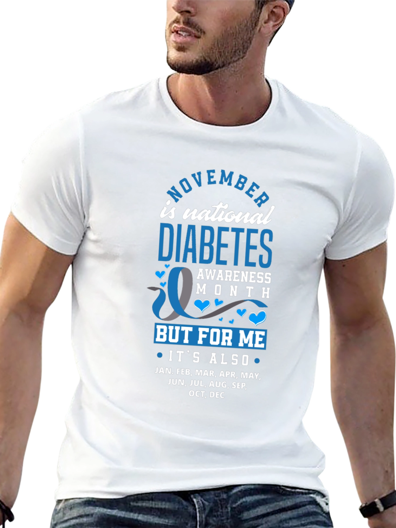 Diabetes Awareness T-Shirt - National Diabetes Month