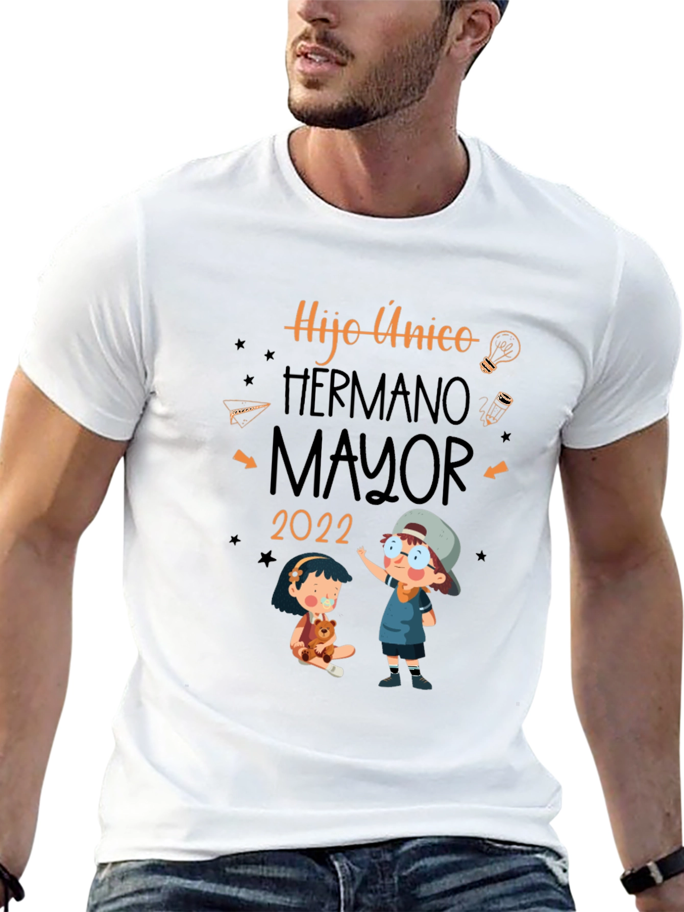 Hijo Unico Hermano Mayor 2022 T-Shirt