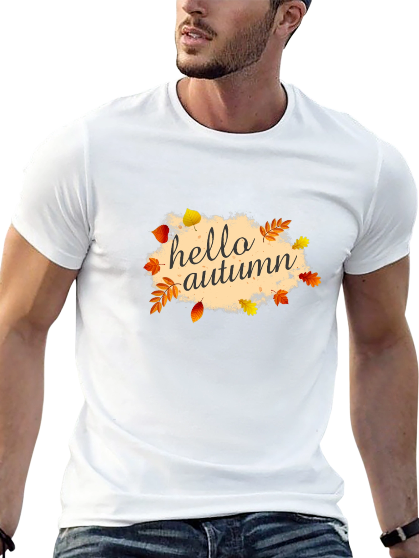 Hello Autumn Graphic T-Shirt