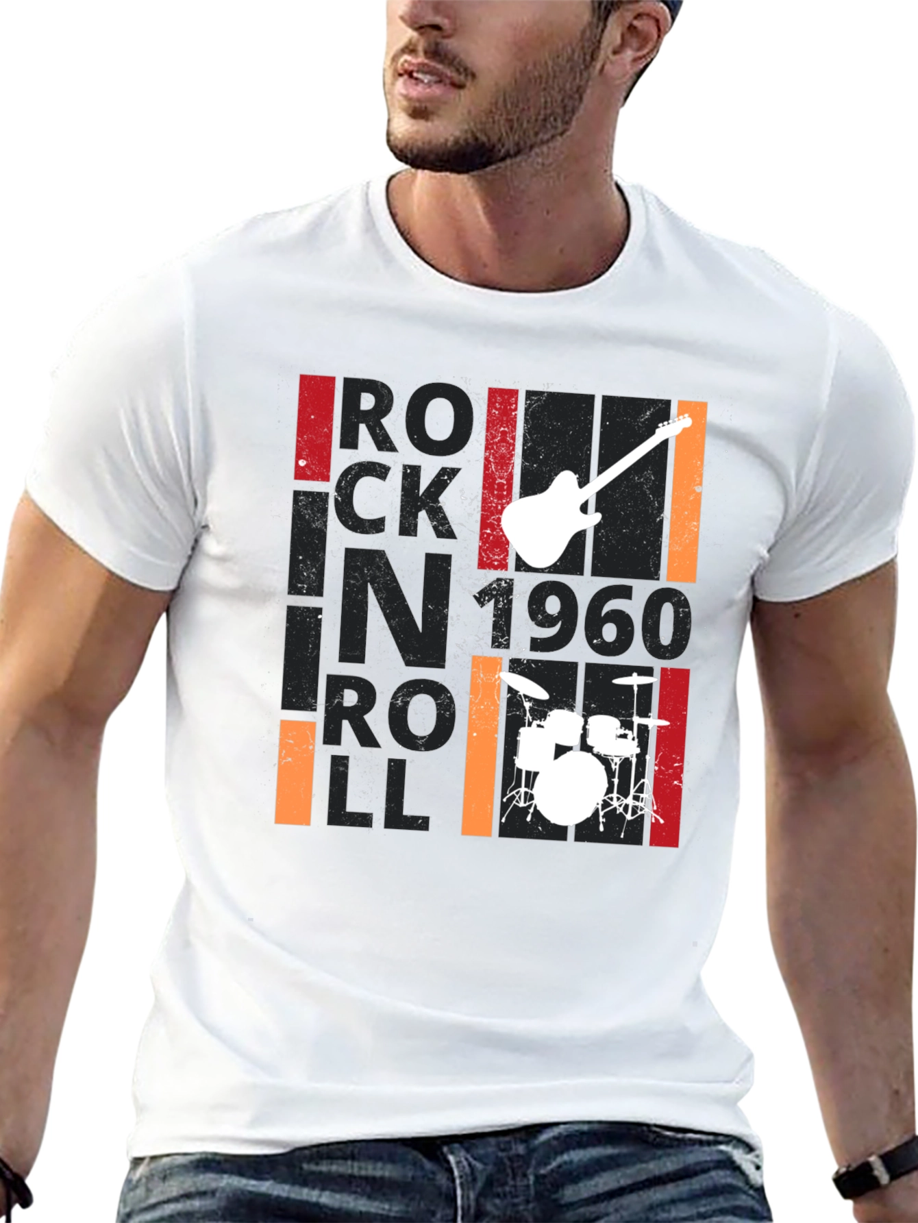 Rock n Roll 1960s Graphic Tee