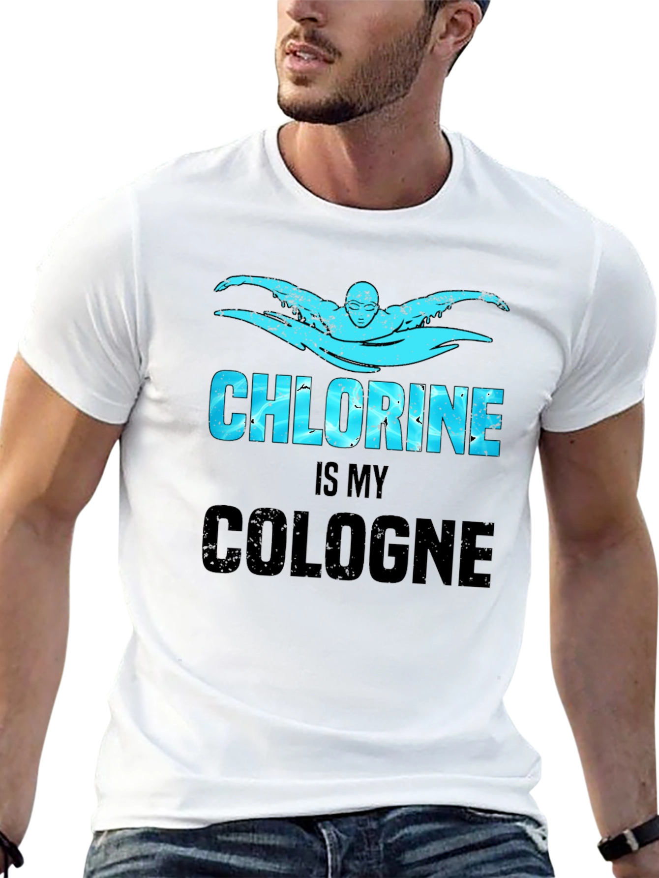 Chlorine Is My Cologne Graphic T-Shirt