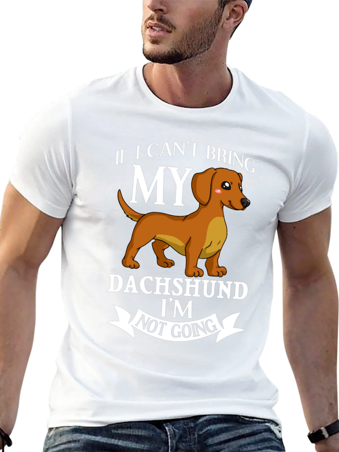 Dachshund Lover Graphic T-Shirt - Dog Breed Tee