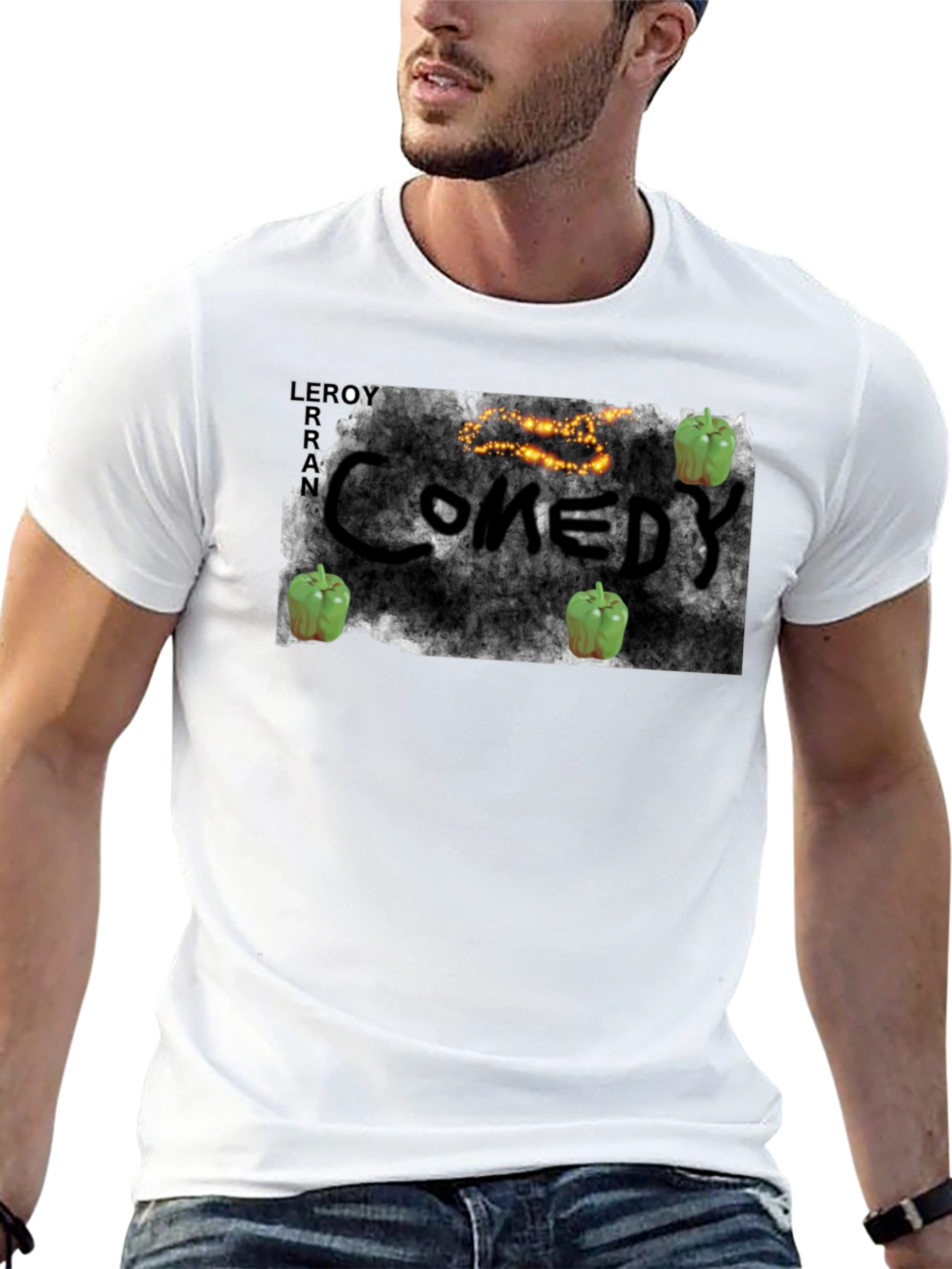 Comedy Pepper Black T-Shirt