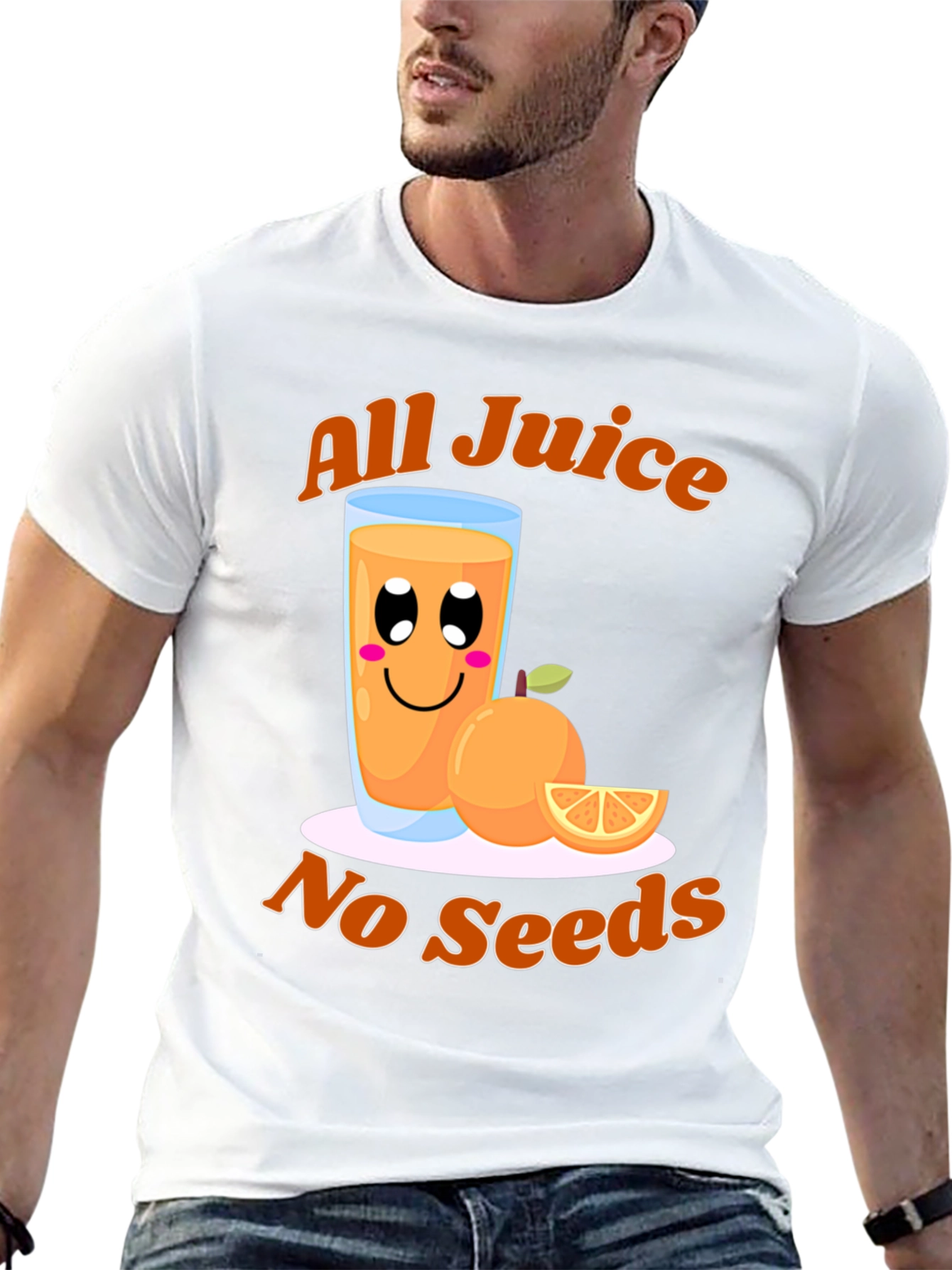 All Juice No Seeds Graphic T-Shirt