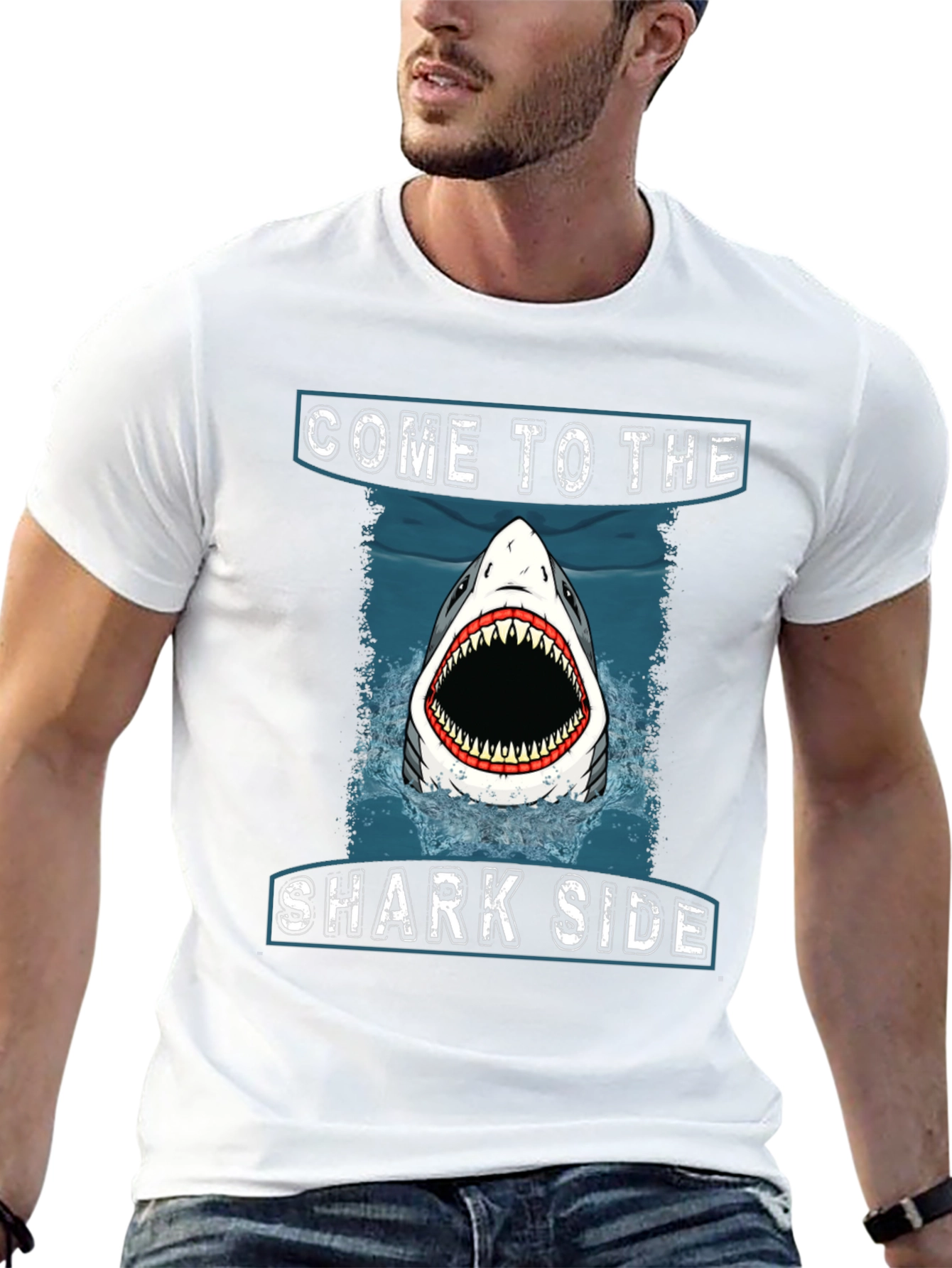 Come to the Shark Side Graphic T-Shirt