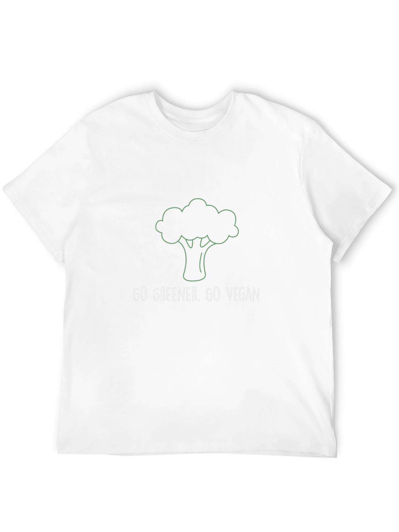 Go Greener Go Vegan Graphic Tee