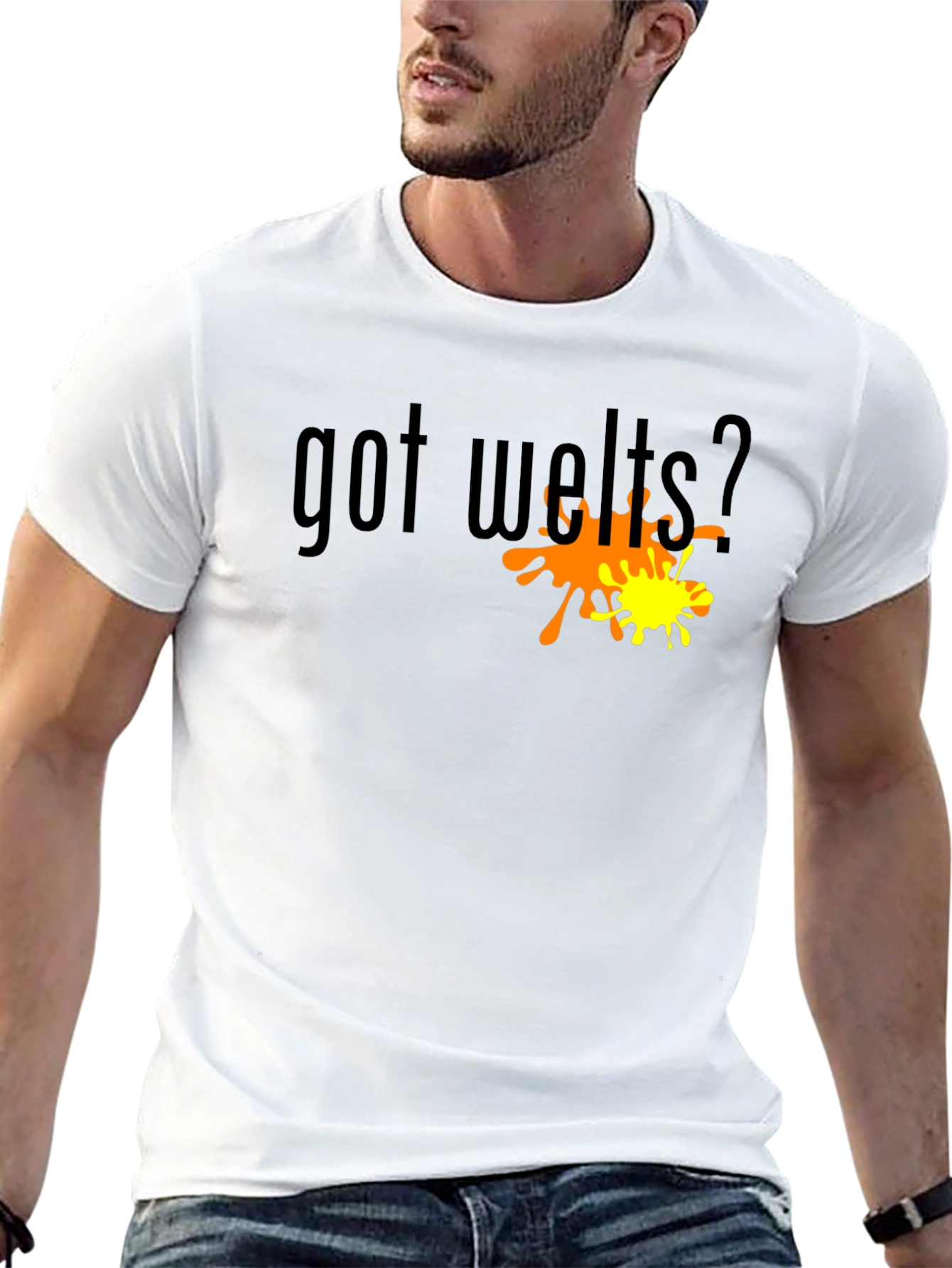 Got Welts? Graphic Tee - Stylish Black T-Shirt