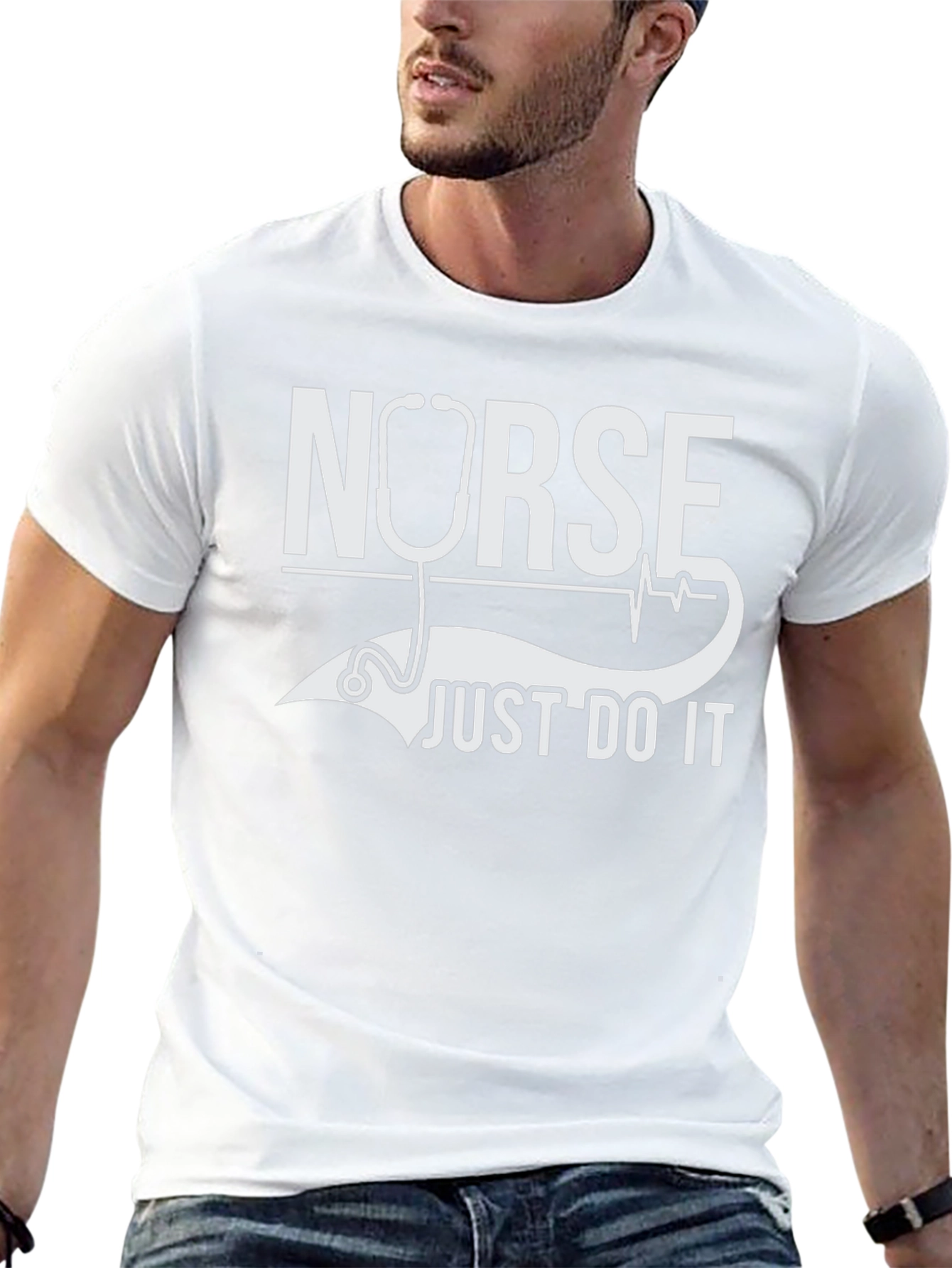 Nurse Just Do It Black T-Shirt