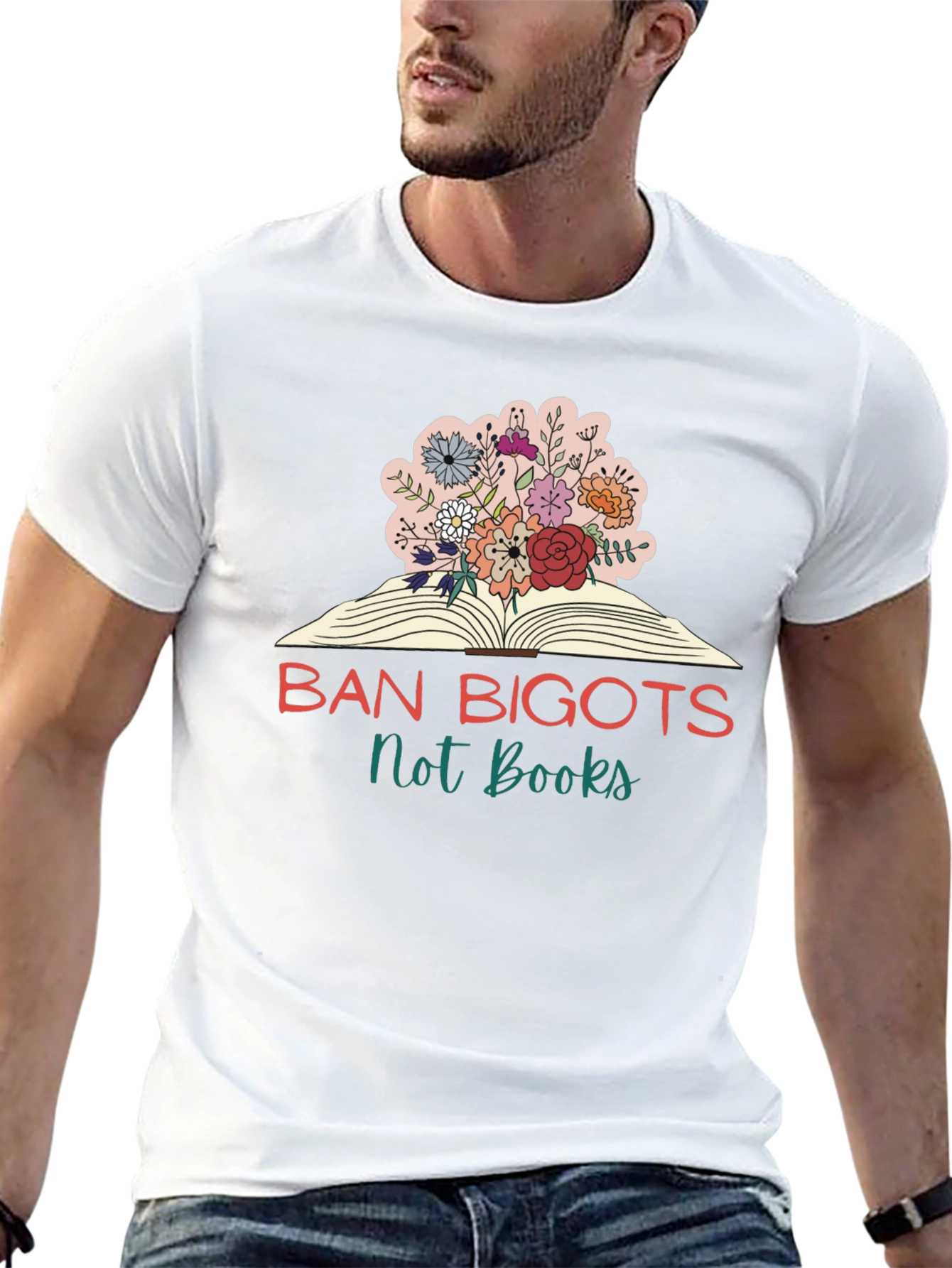 Ban Bigots Not Books T-Shirt