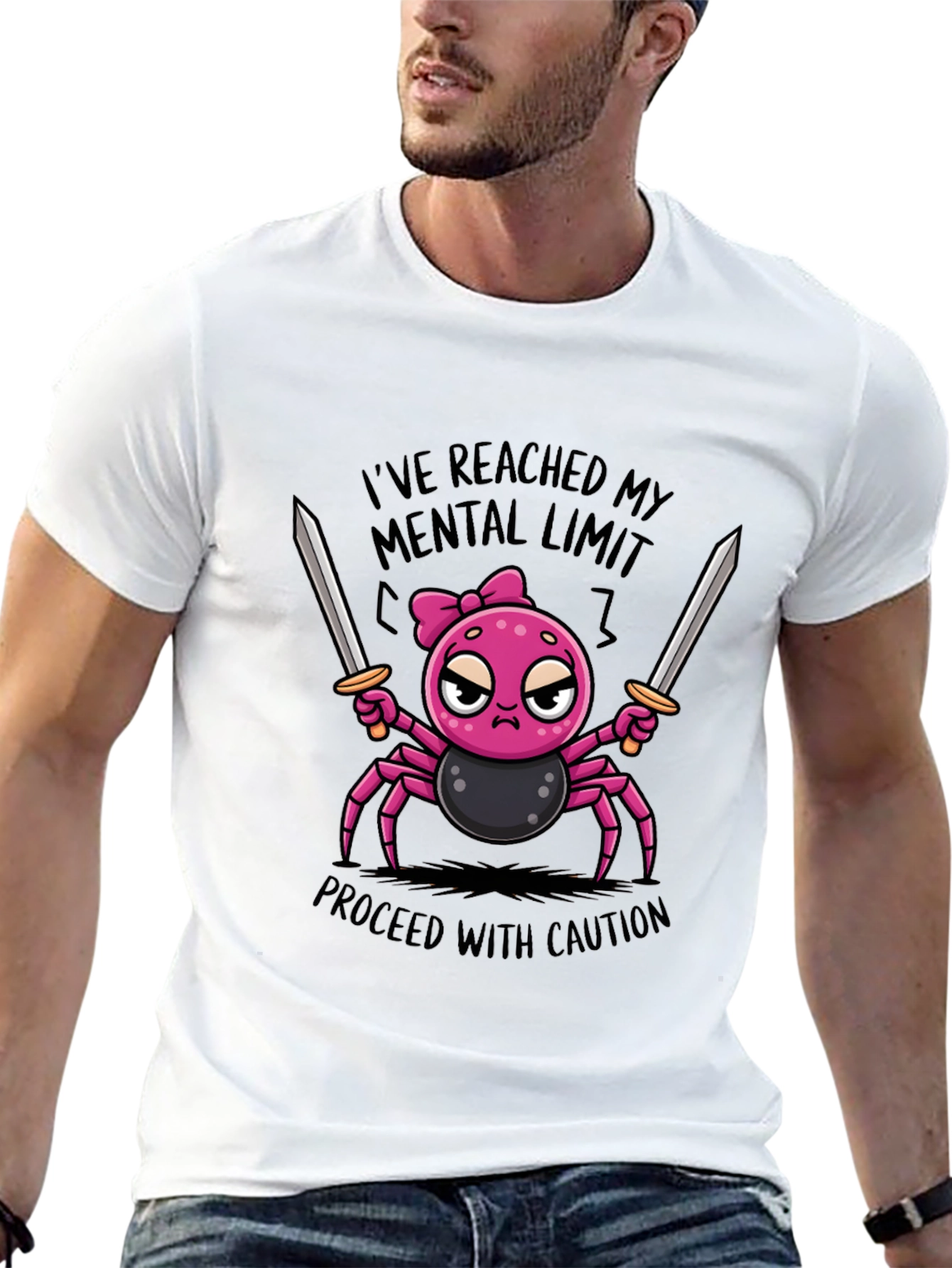 Mental Limit Spider Graphic Tee