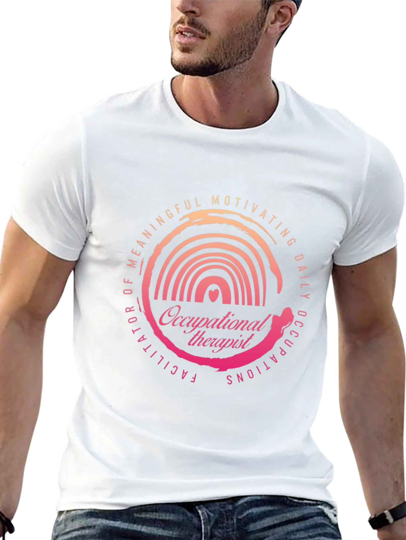 Occupational Therapist Rainbow T-Shirt