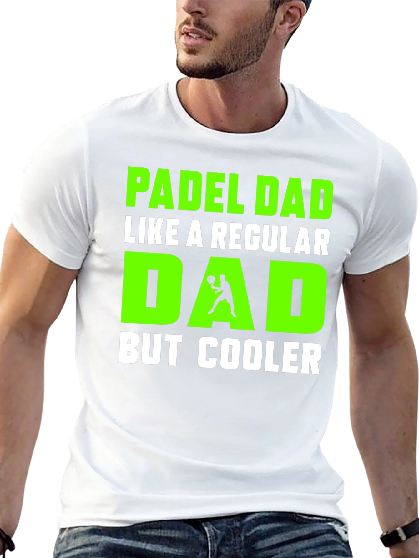 Padel Dad T-Shirt - Cooler Than Regular Dads!